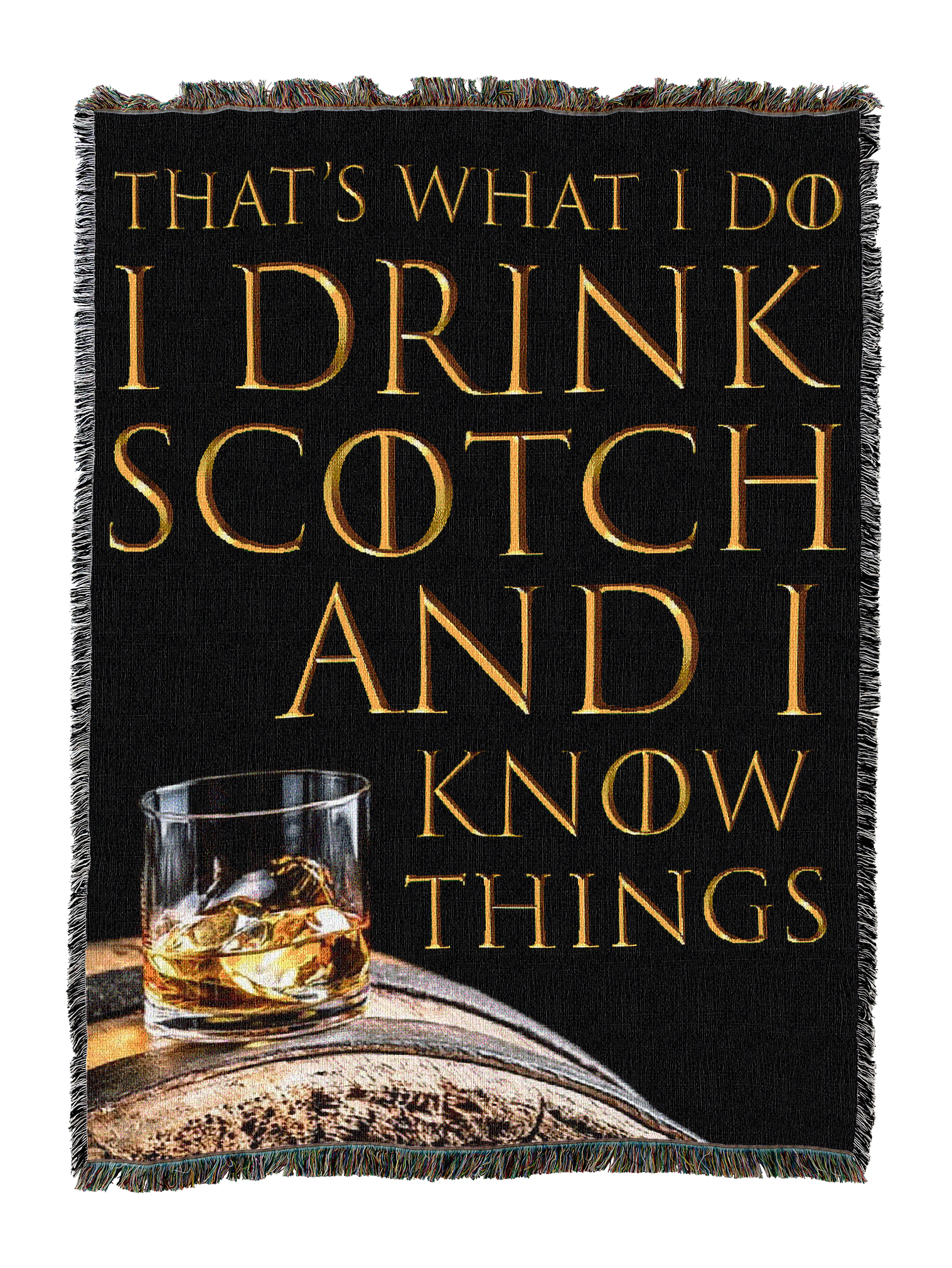 I Know Scotch Blanket