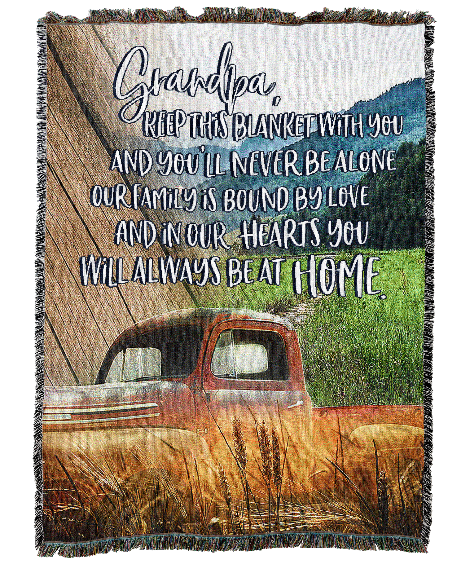 Dear Grandpa Blanket