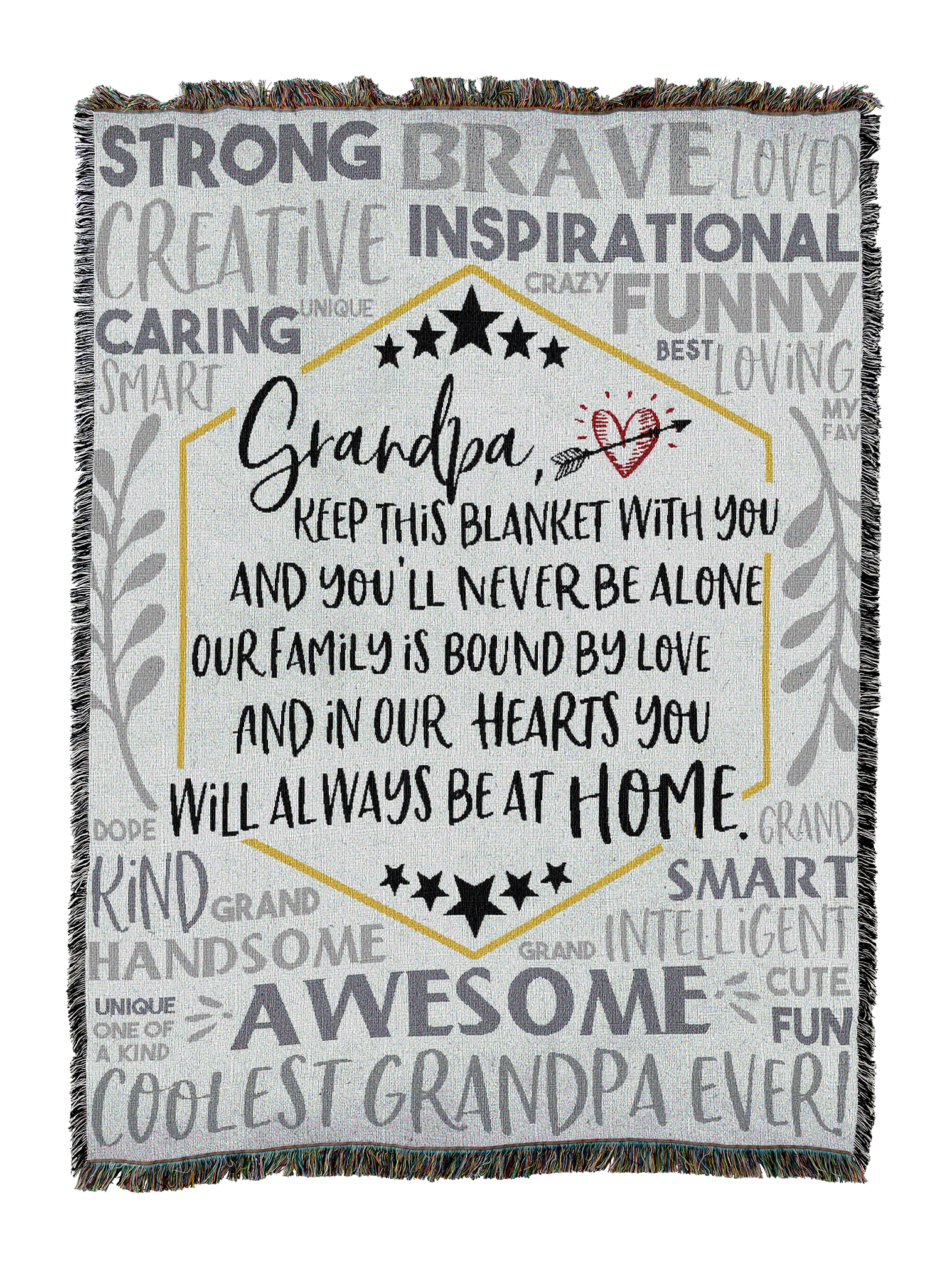 Dear Grandpa 2 Blanket