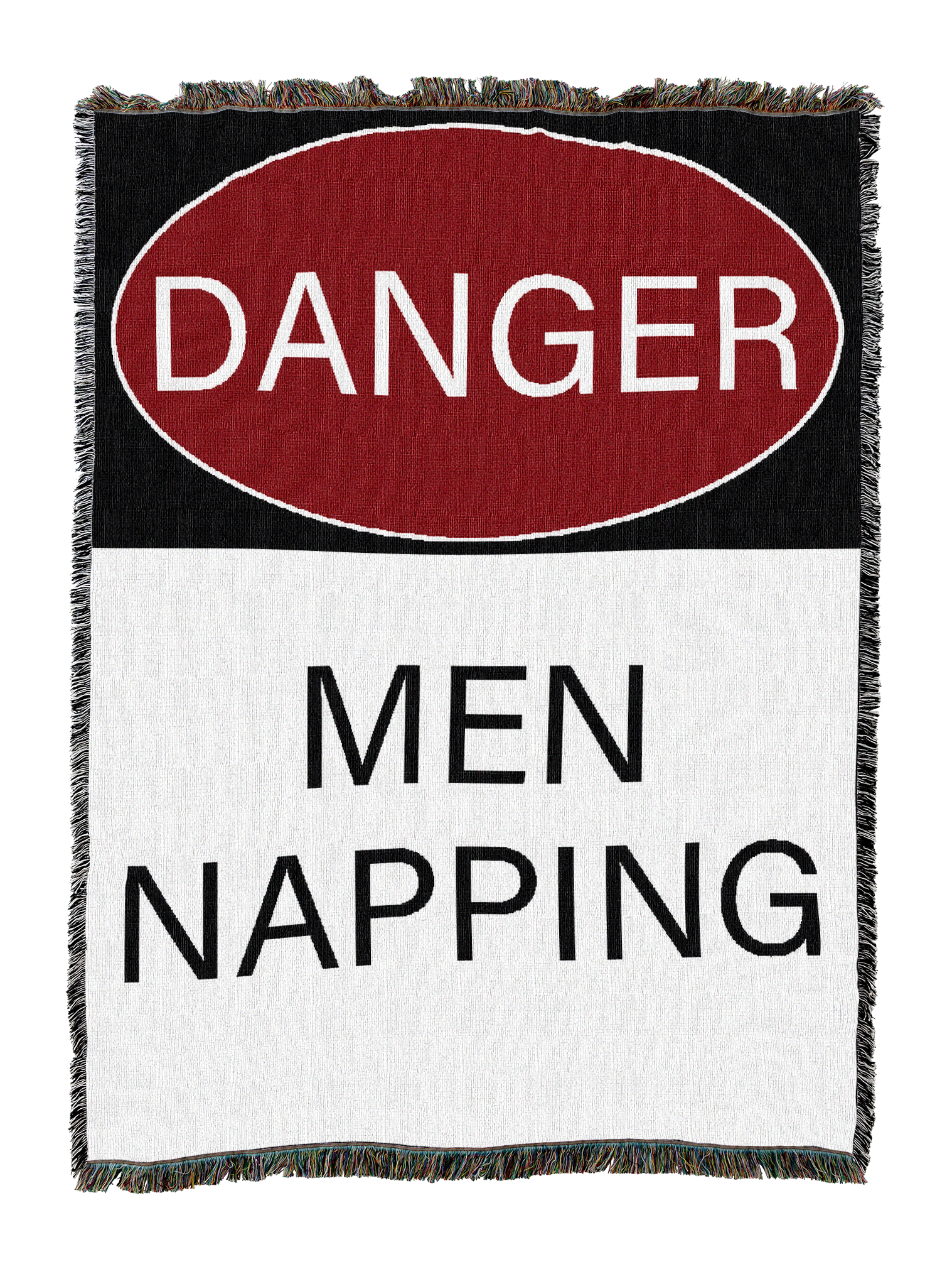 Danger Men Napping Blanket