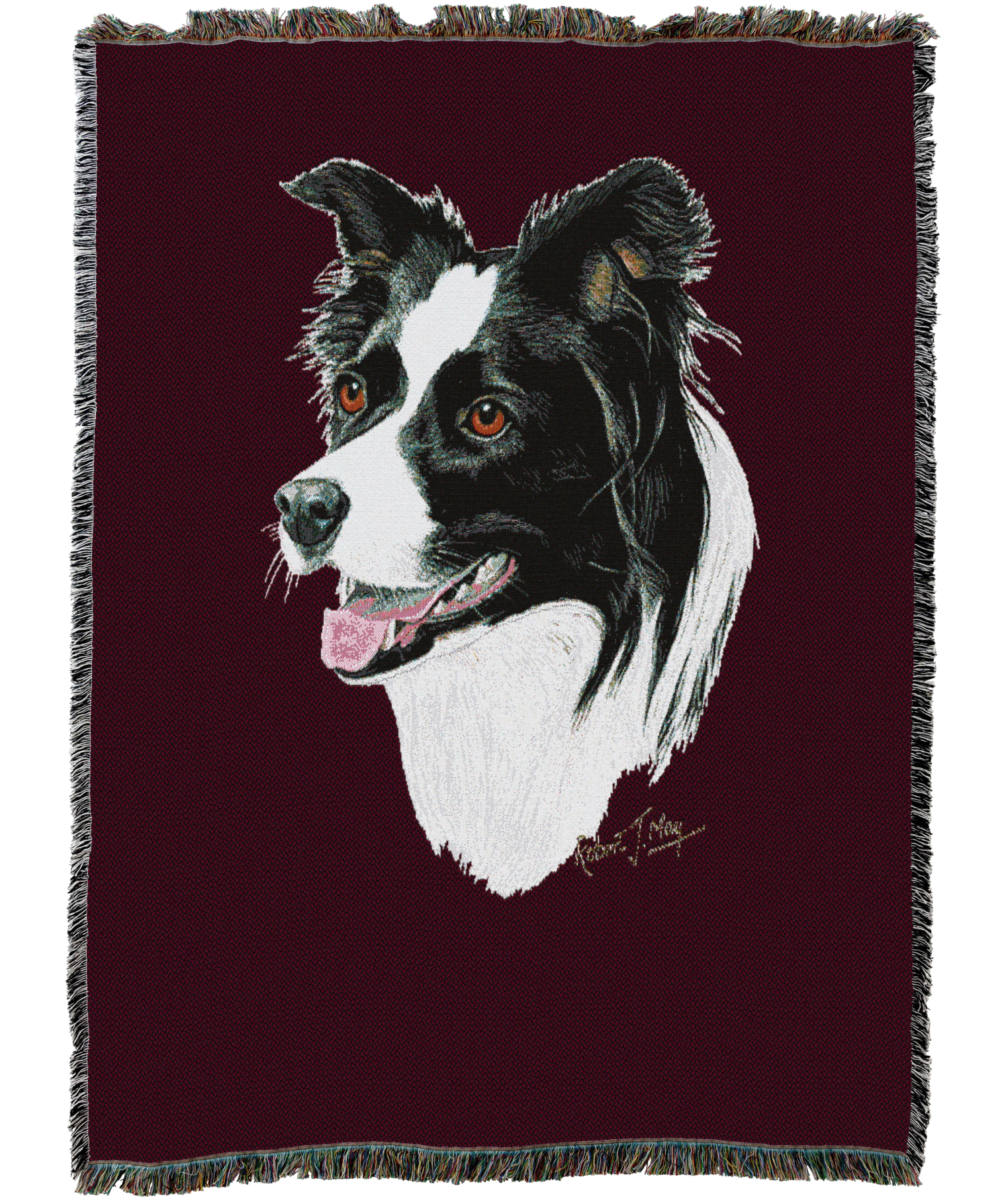 Border Collie Blanket