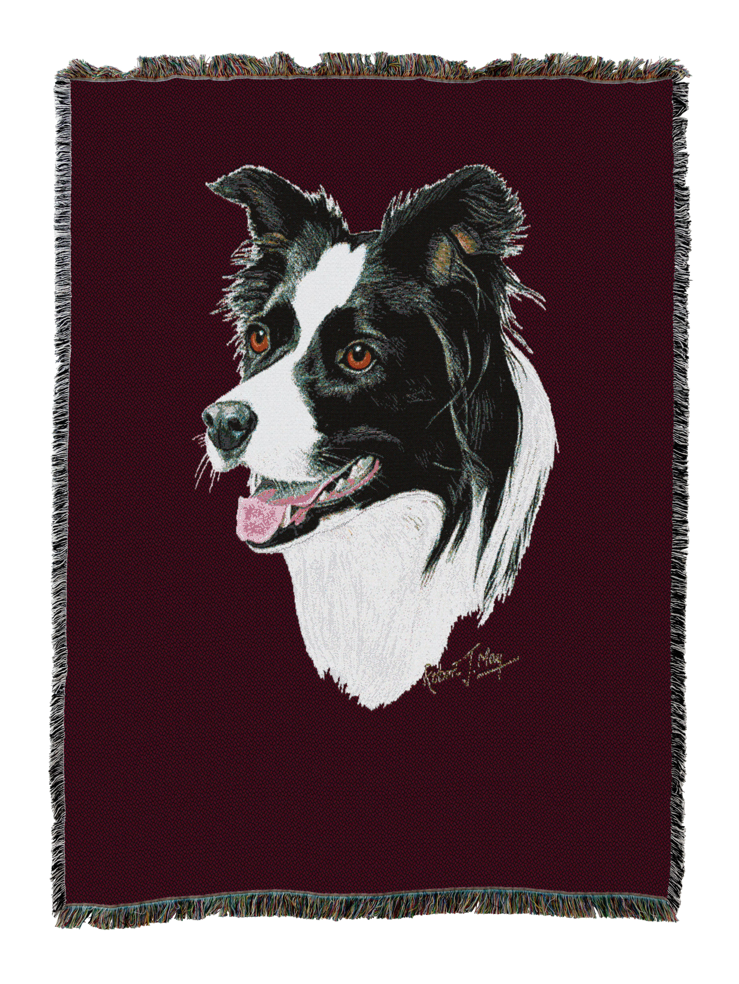 Border Collie Blanket