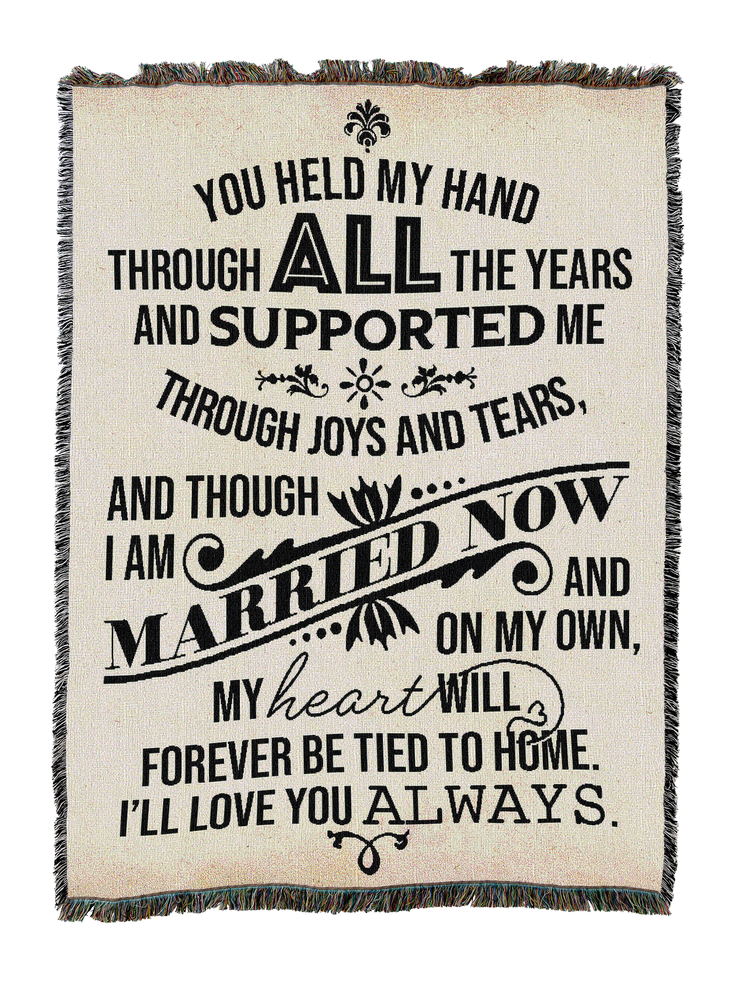 Held My Hand Blanket