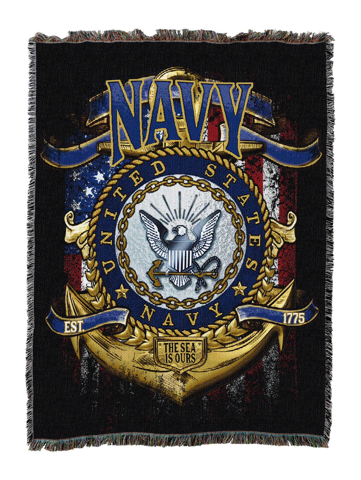 Navy Strong Blanket