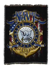 Navy Strong Blanket