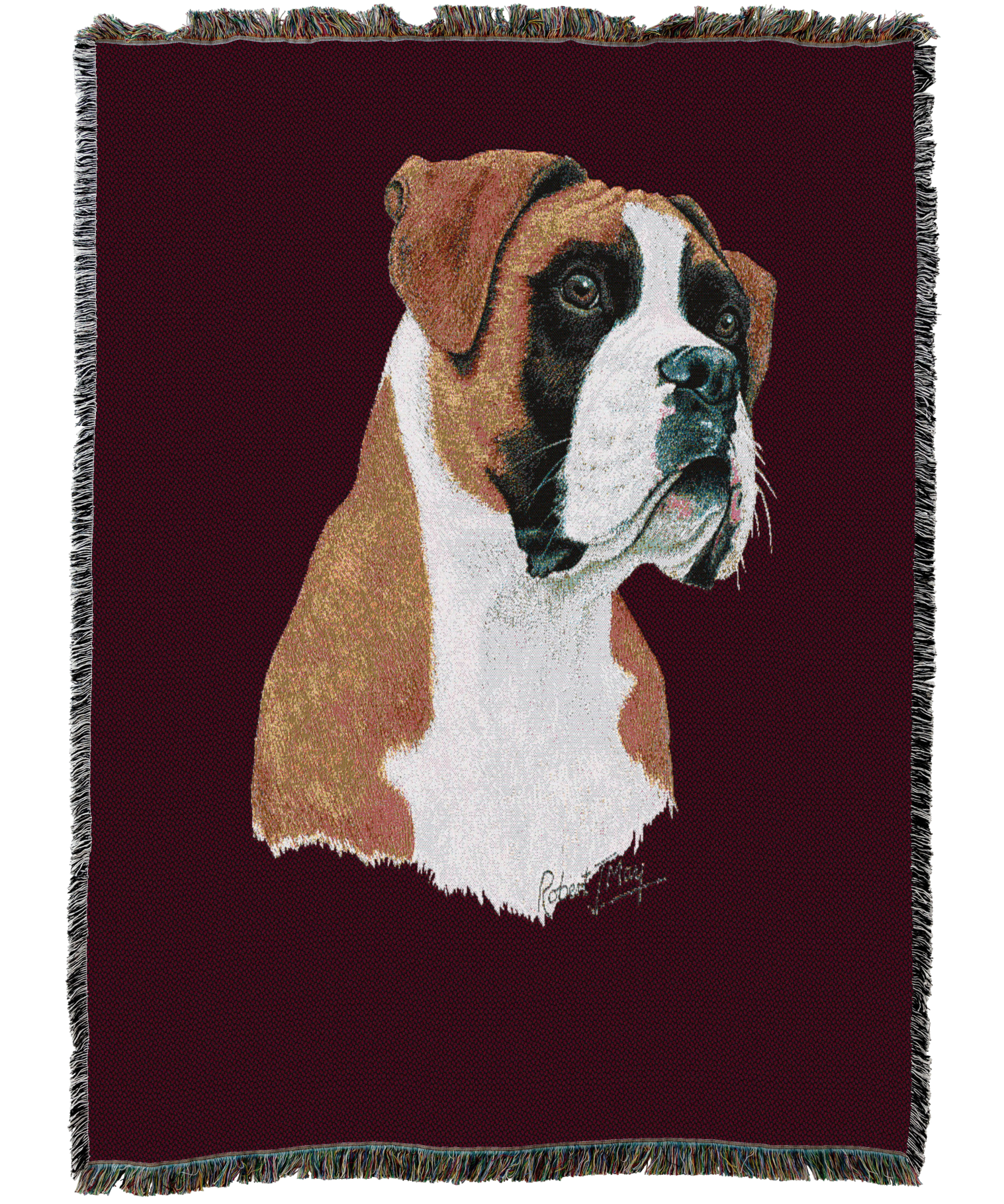 Boxer Blanket Red