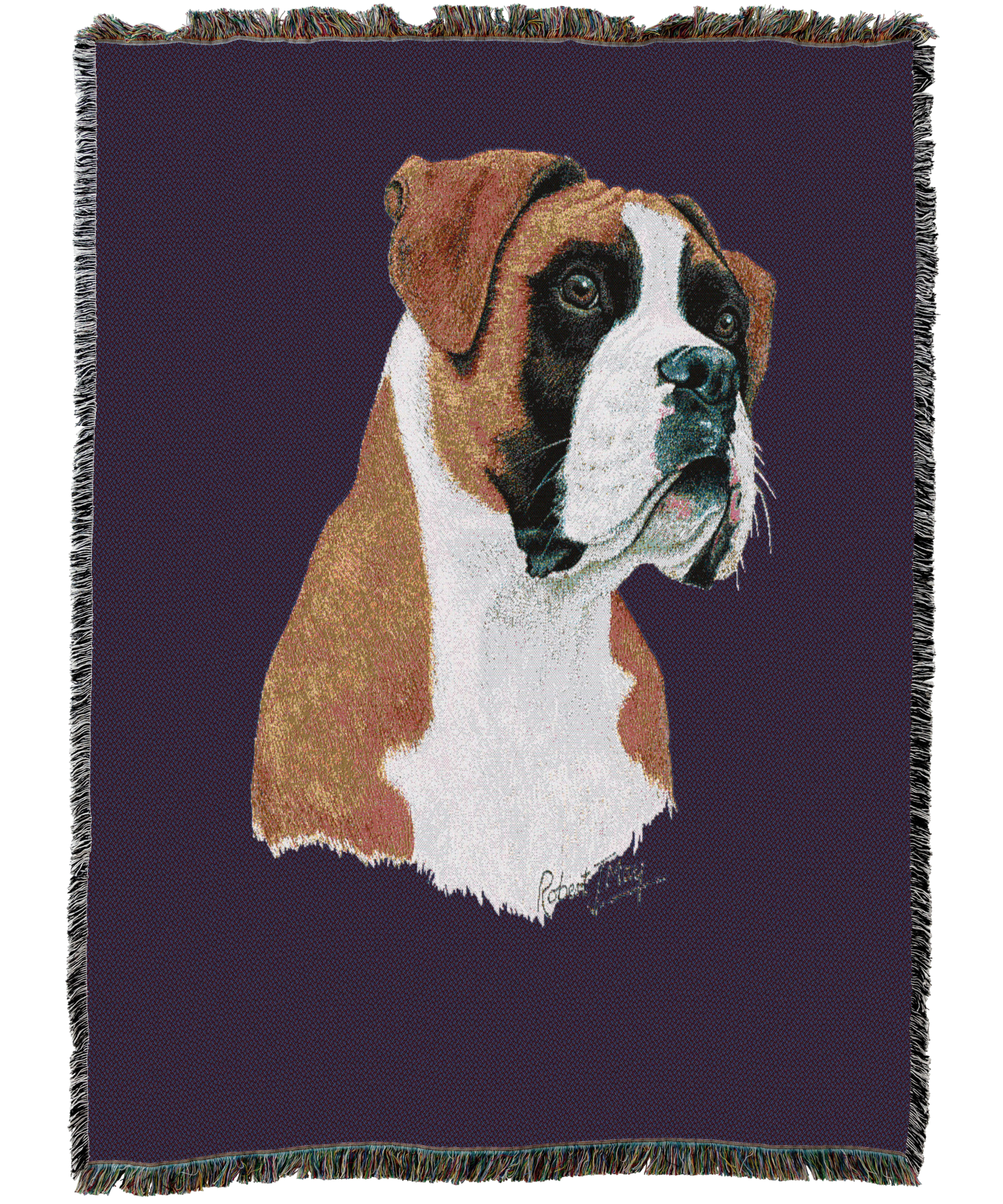Boxer Blanket Purple