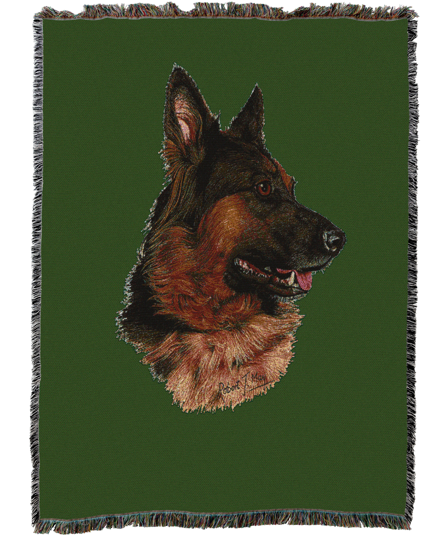German Shepherd Blanket