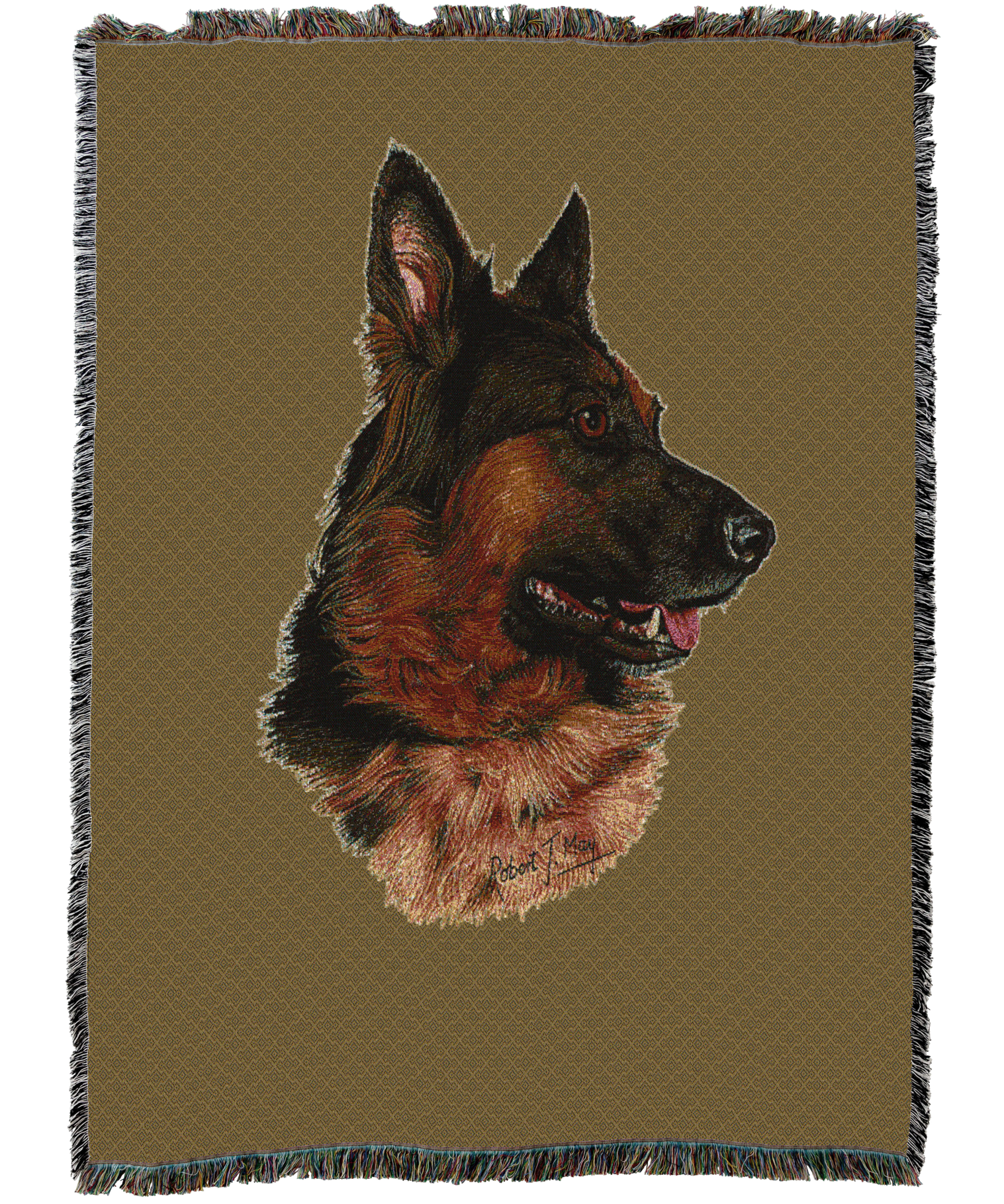 German Shepherd Blanket