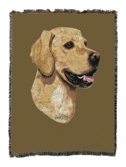 Golden Retriever Blanket Sand