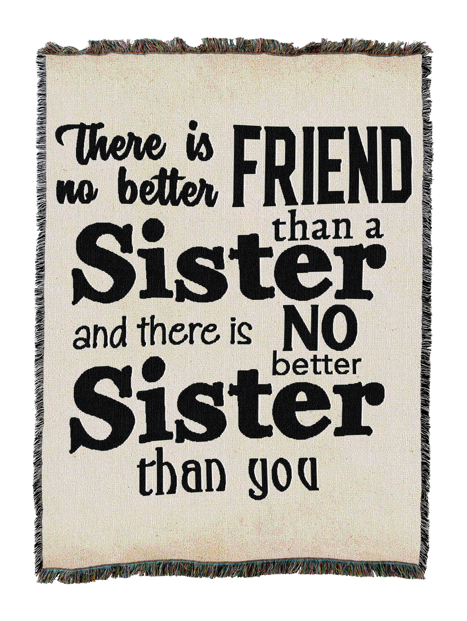 Better Friend Sister Blanket