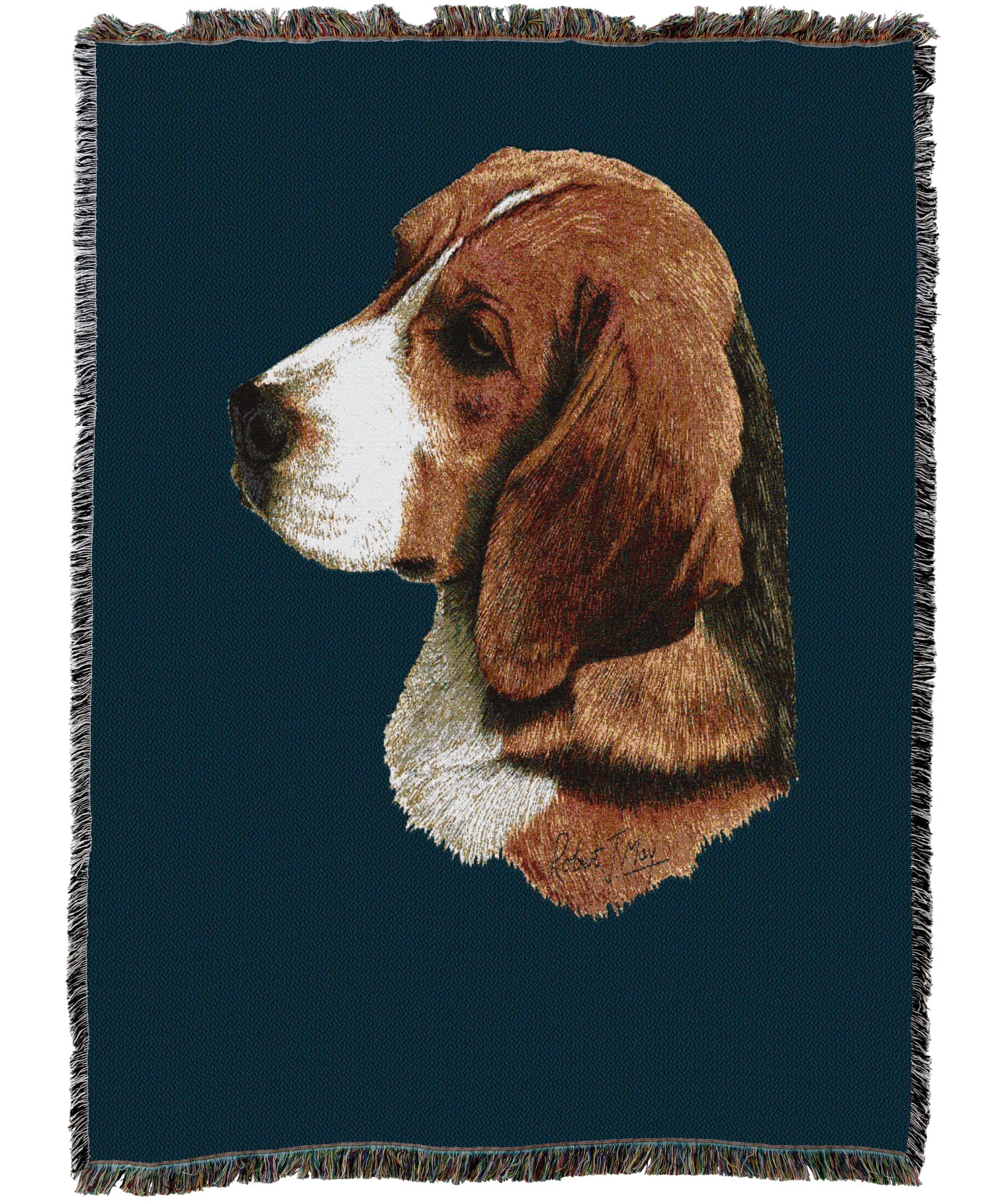 Beagle Blanket Blue