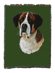 Saint Bernard Blanket Green