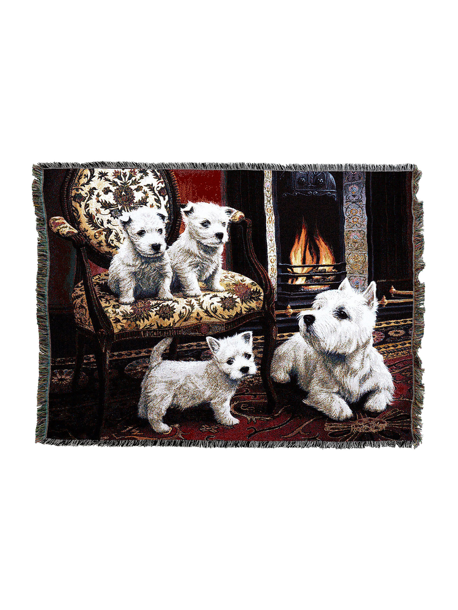 West Highland White Terrier Blanket