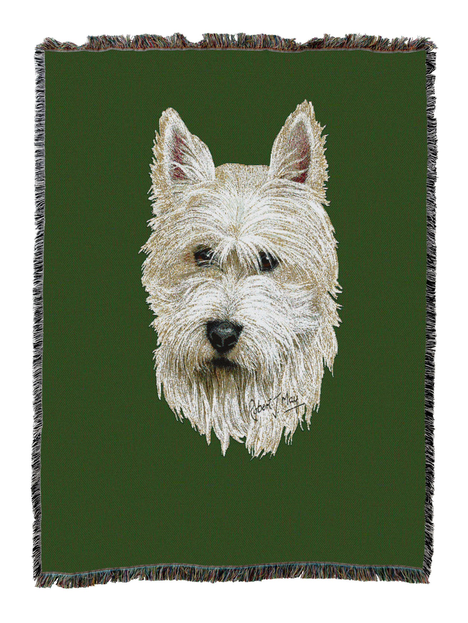 West Highland White Terrier Blanket