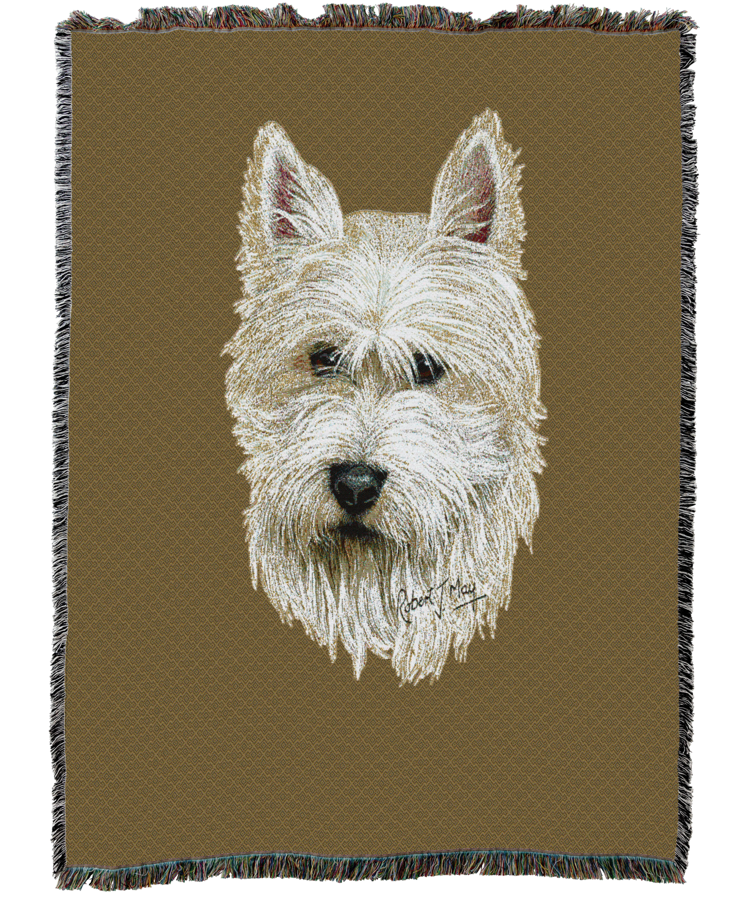 West Highland White Terrier Blanket Sand