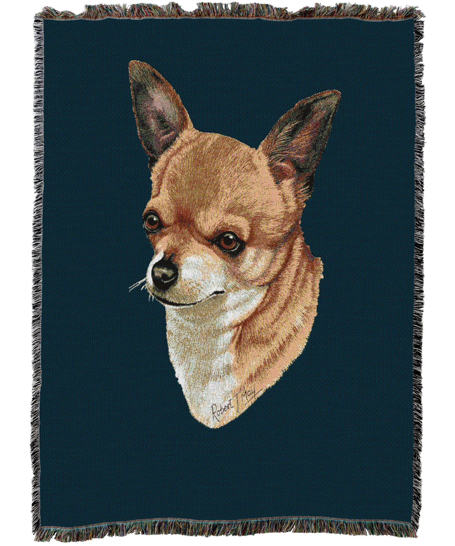 Chihuahua Blanket Blue