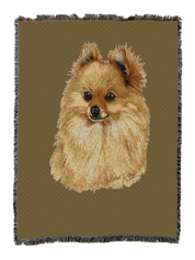Pomeranian Blanket Sand