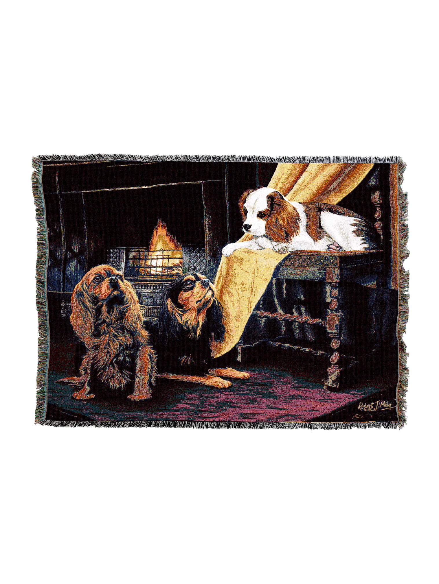 Cavalier King Charles Spaniel Blanket A
