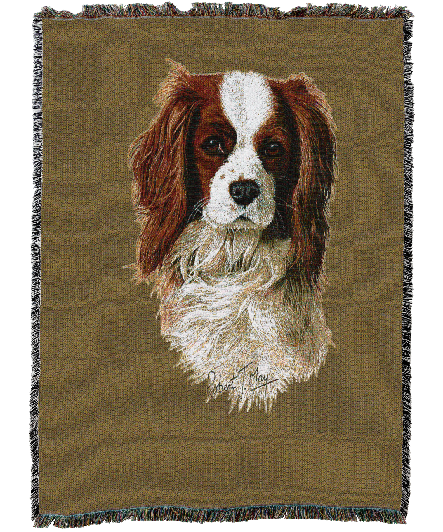 Cavalier King Charles Spaniel Blanket Sand