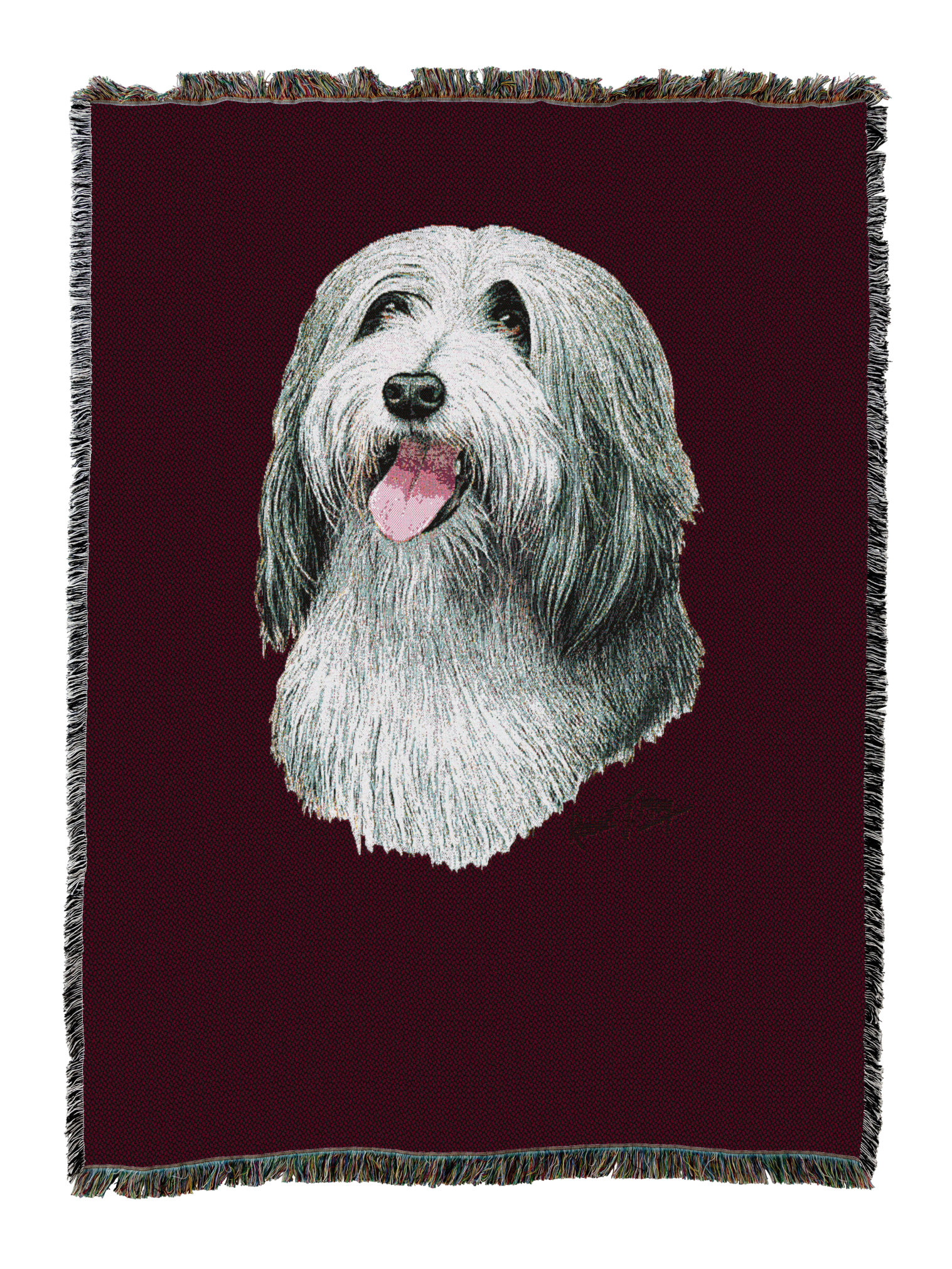 Bearded Collie Blanket