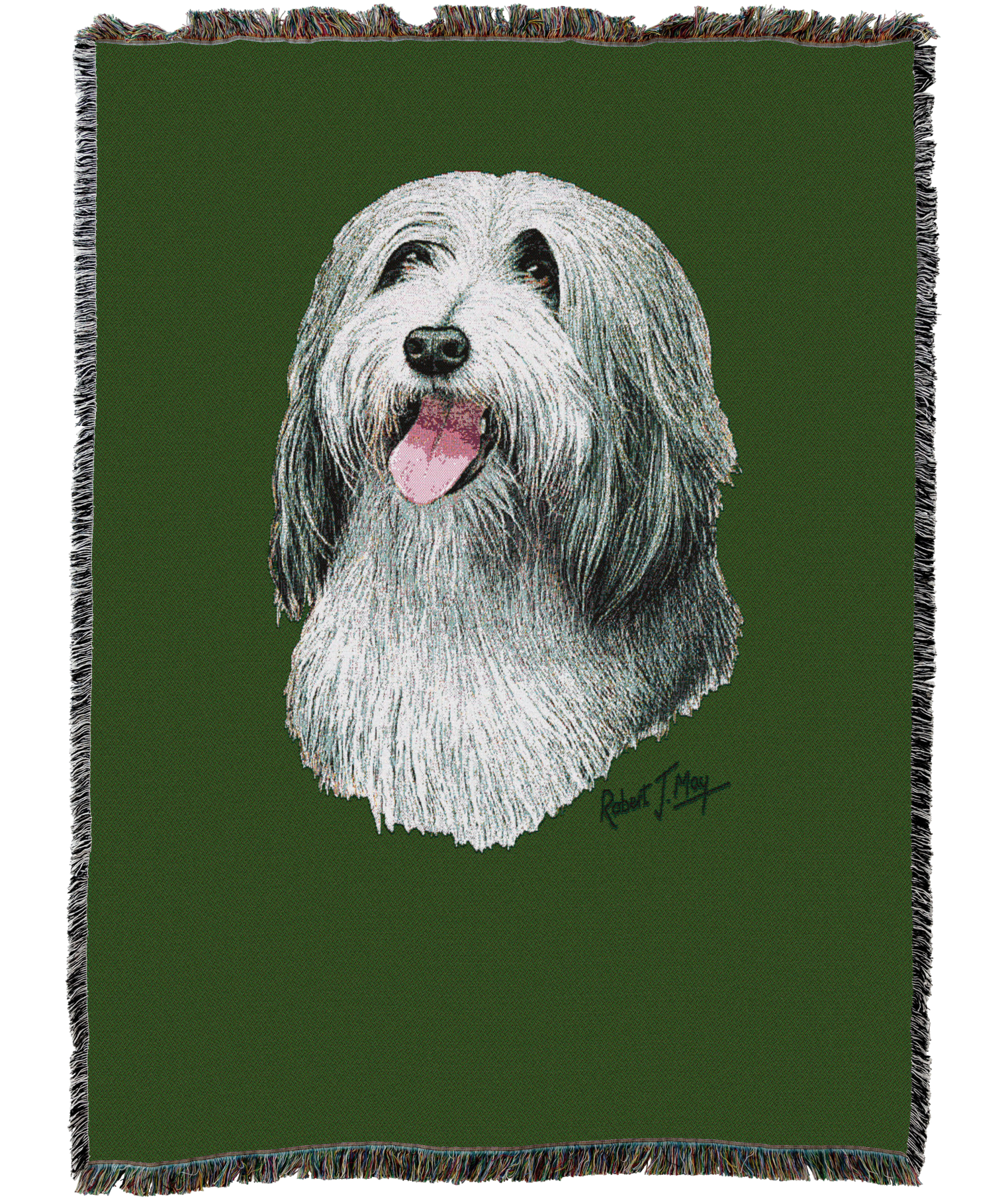 Bearded Collie Blanket