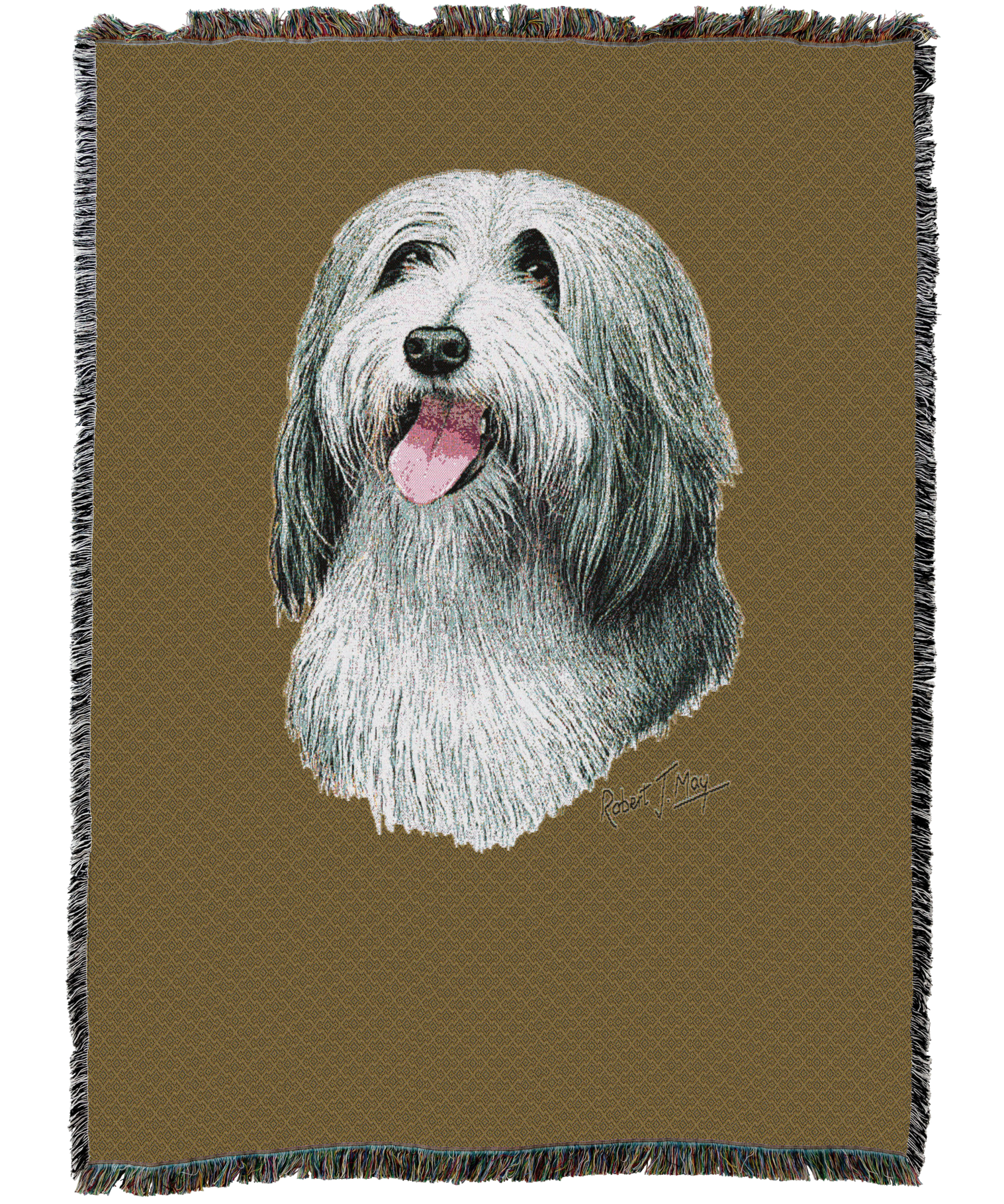 Bearded Collie Blanket