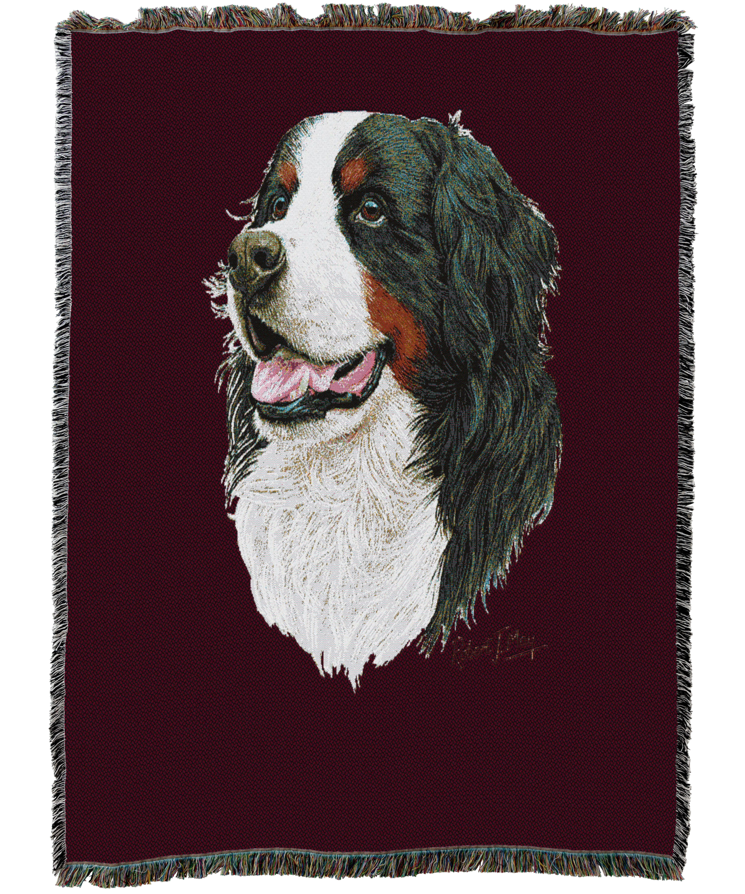Bernese Mountain Dog Blanket