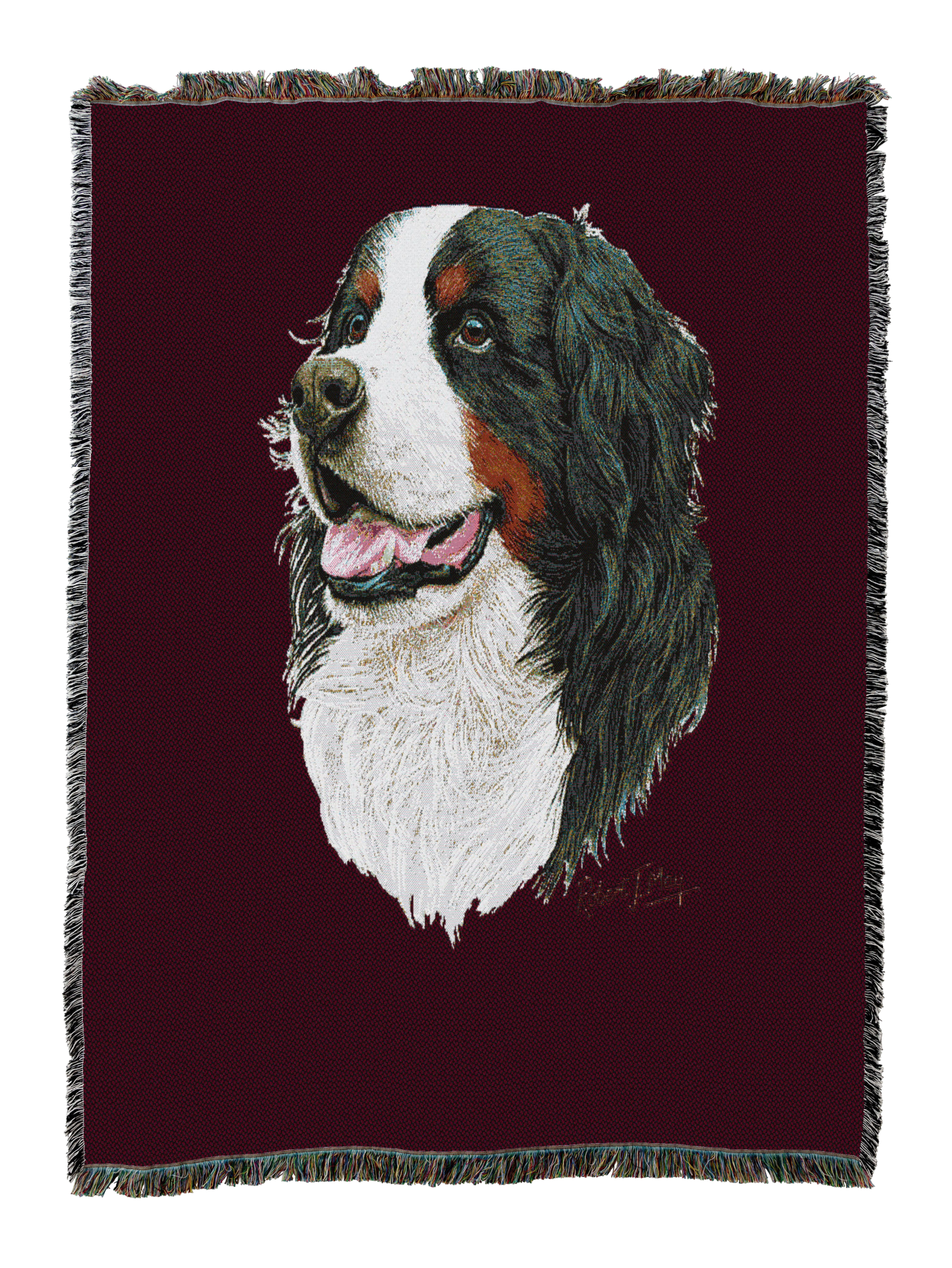 Bernese Mountain Dog Blanket