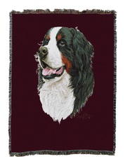 Bernese Mountain Dog Blanket