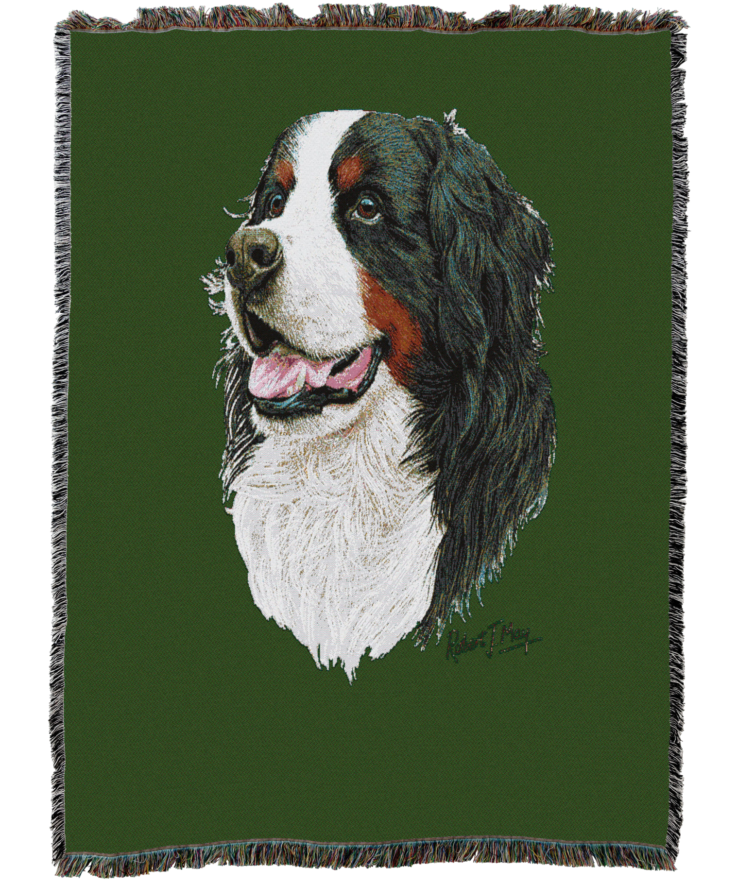 Bernese Mountain Dog Blanket