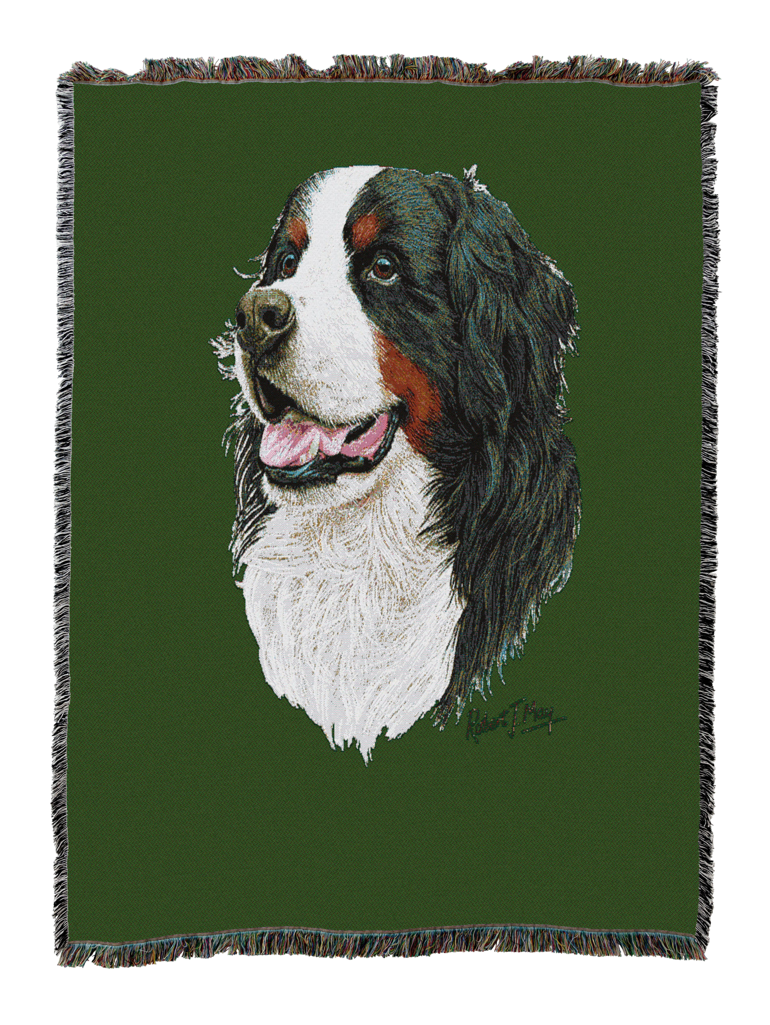 Bernese Mountain Dog Blanket