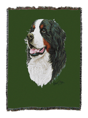 Bernese Mountain Dog Blanket