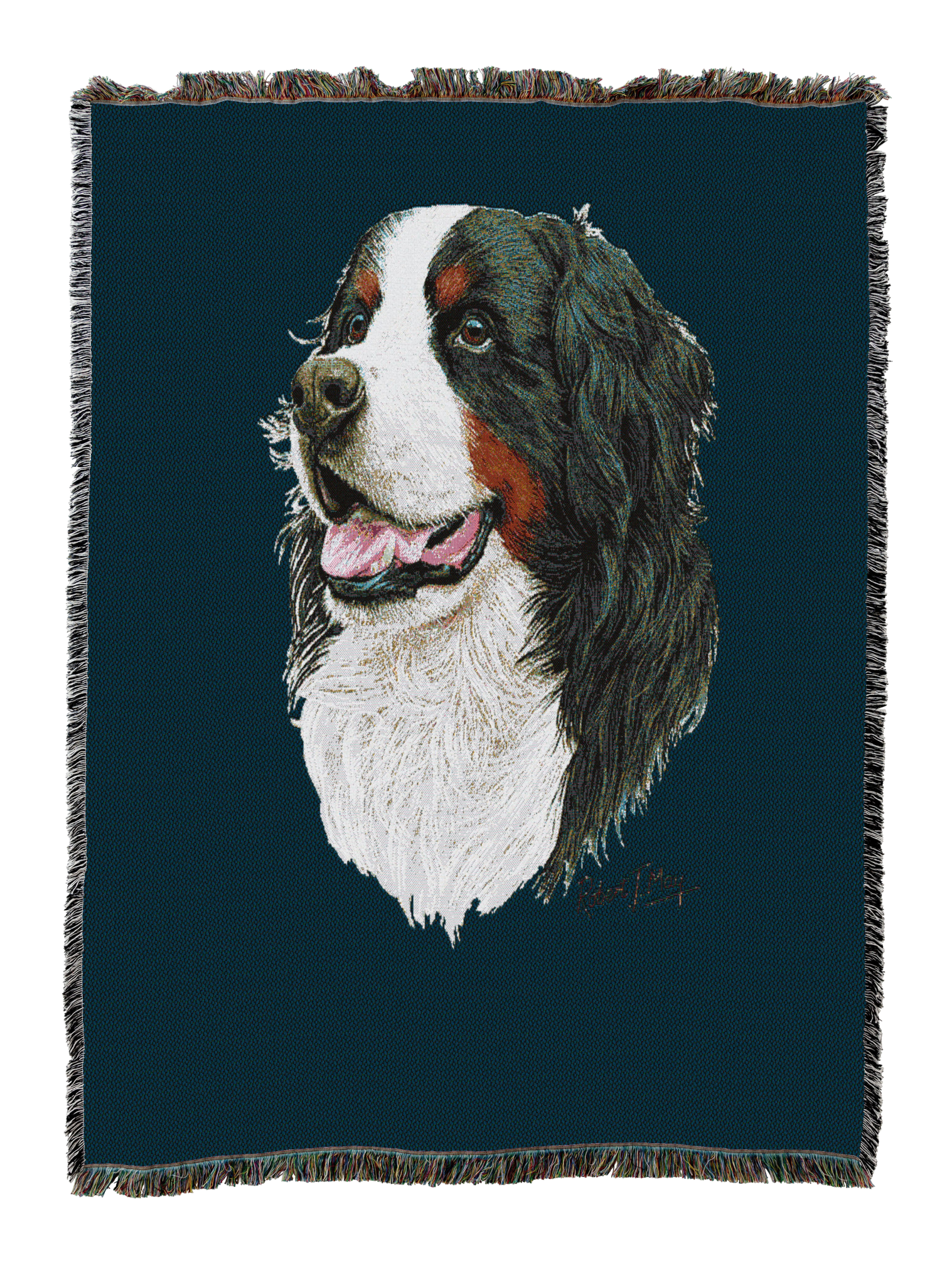 Bernese Mountain Dog Blanket