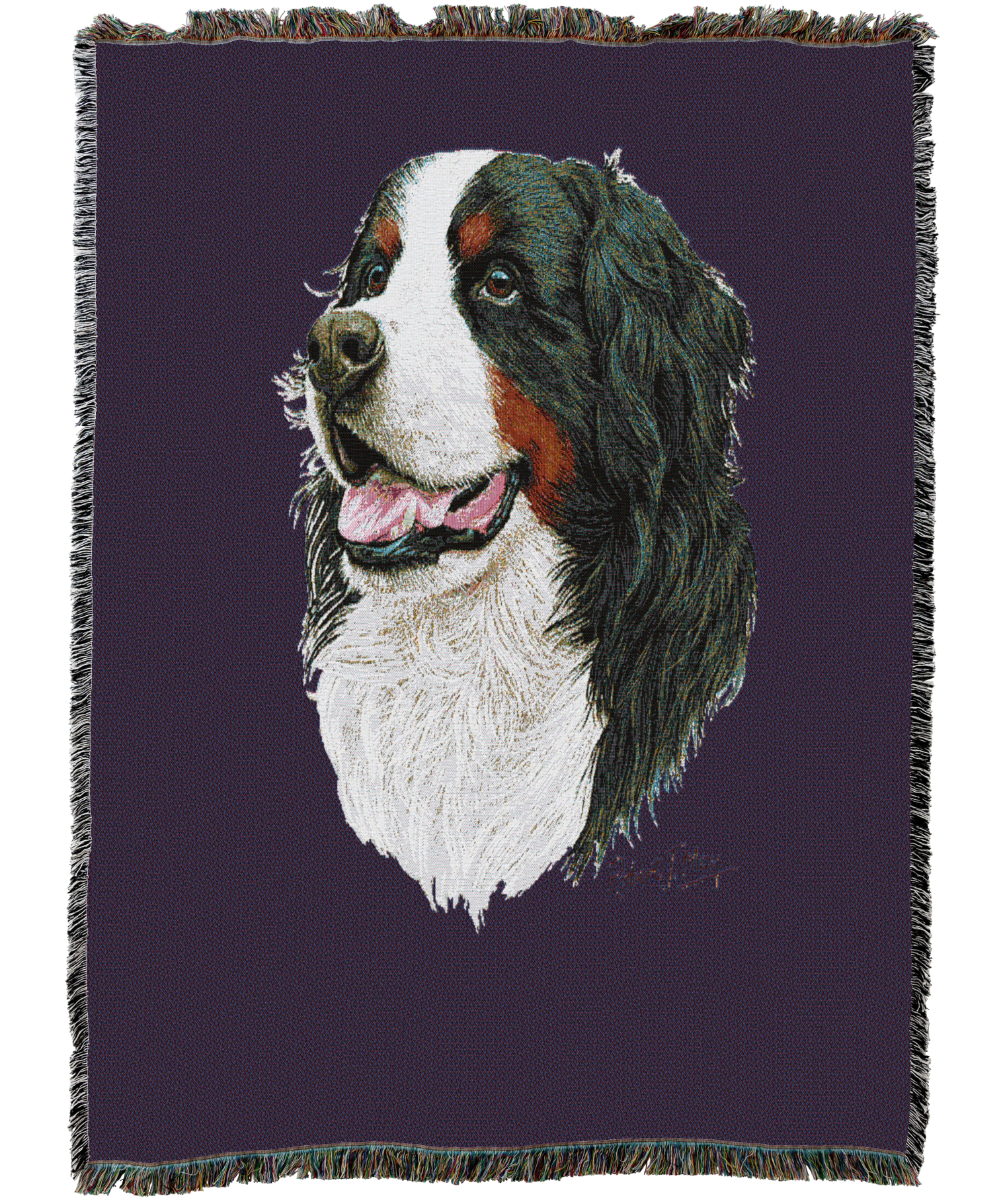 Bernese Mountain Dog Blanket