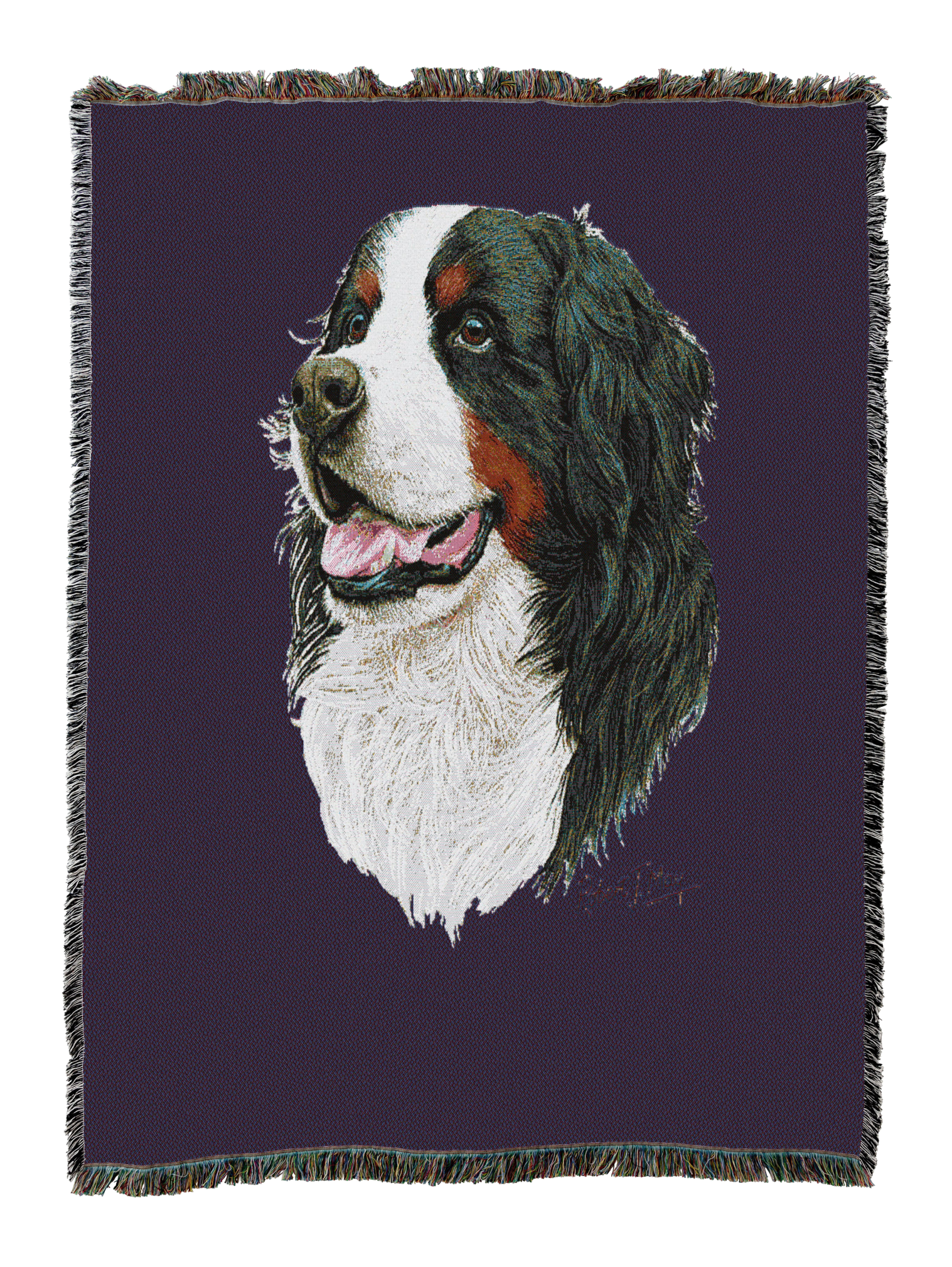 Bernese Mountain Dog Blanket