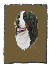 Bernese Mountain Dog Blanket