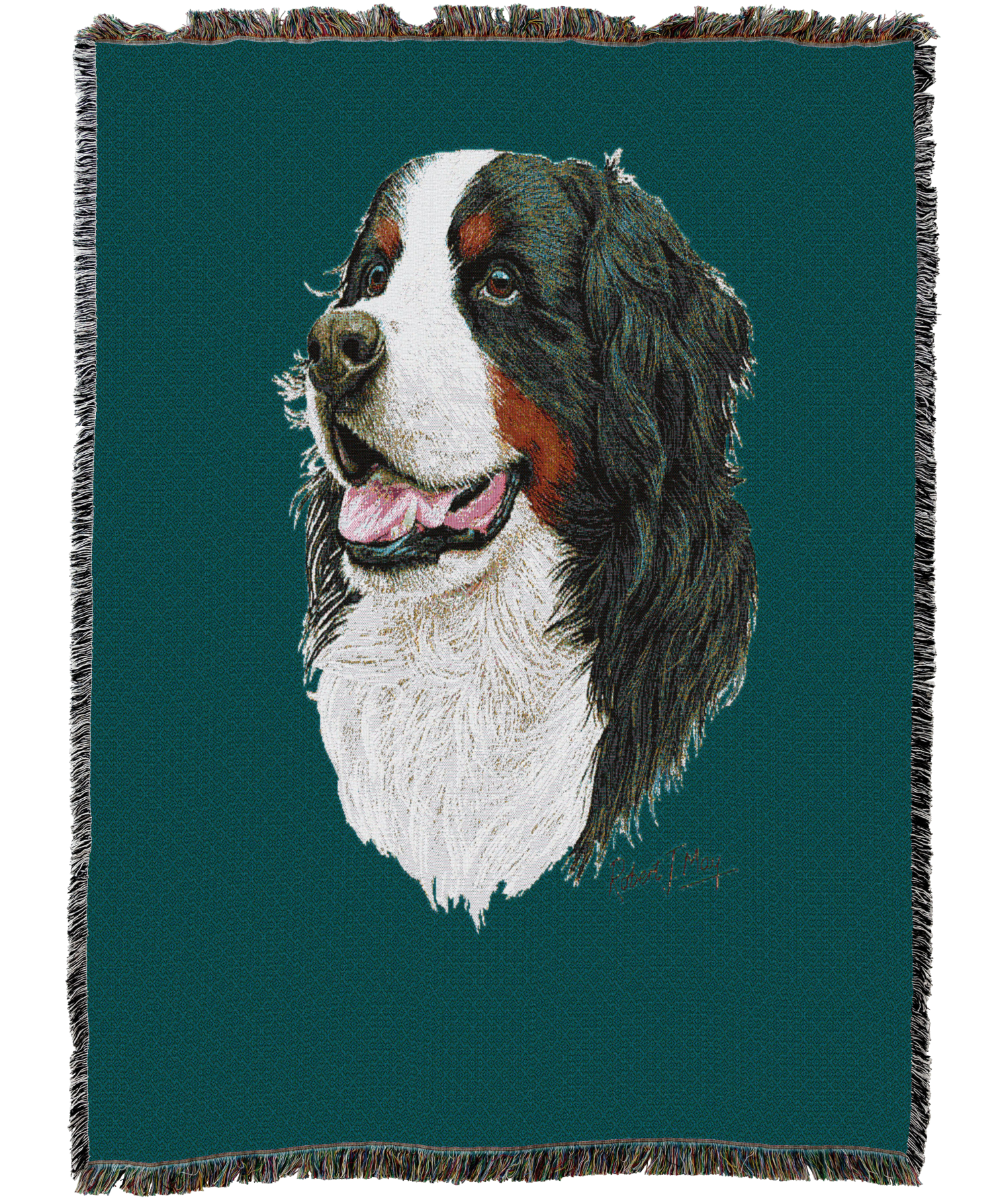 Bernese Mountain Dog Blanket