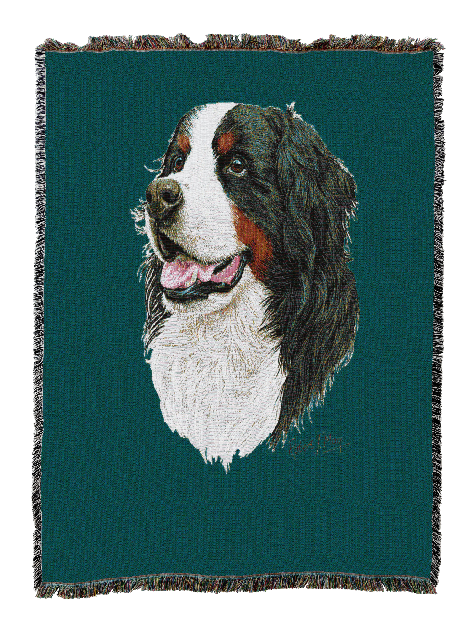 Bernese Mountain Dog Blanket