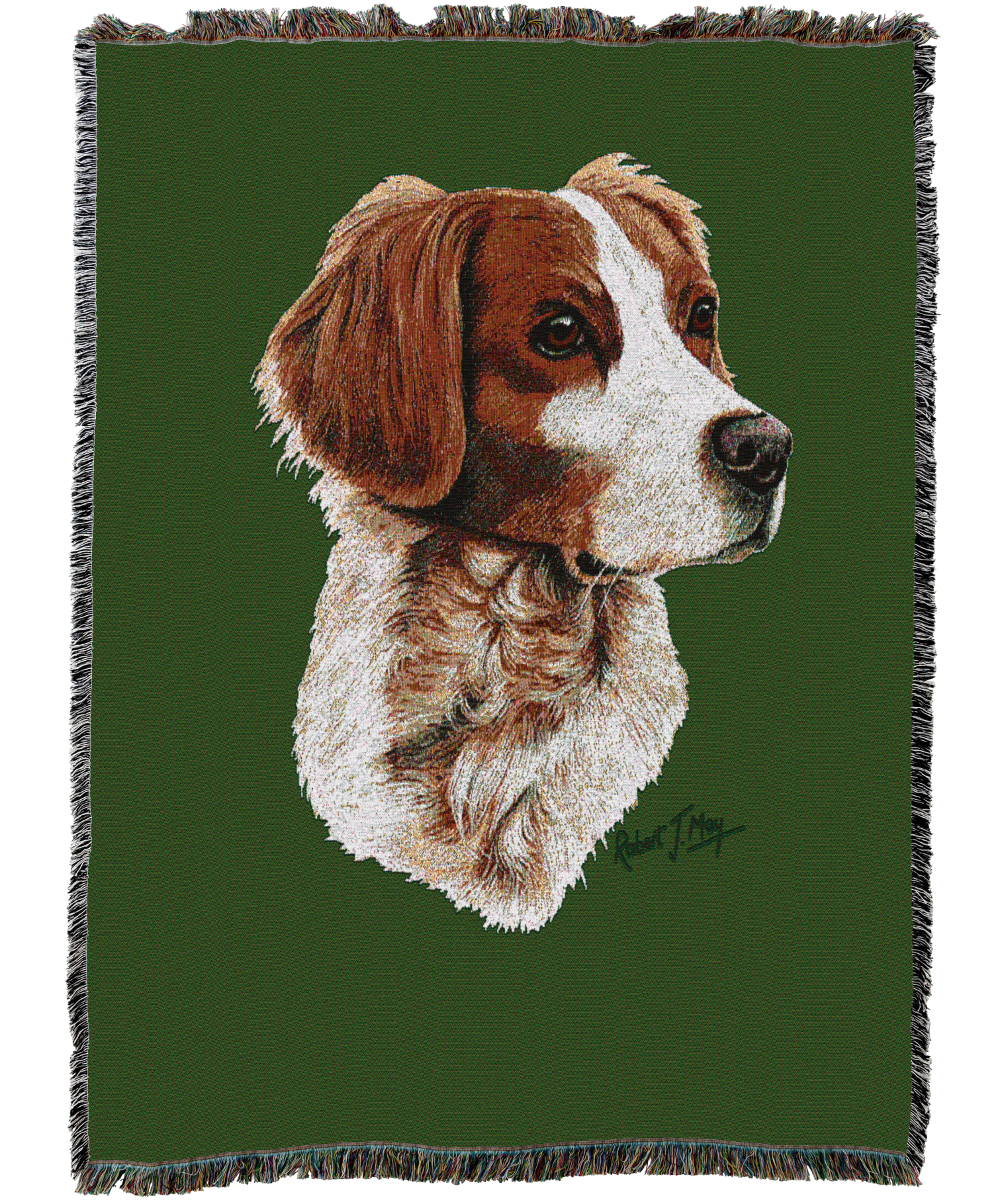 Brittany Blanket Green