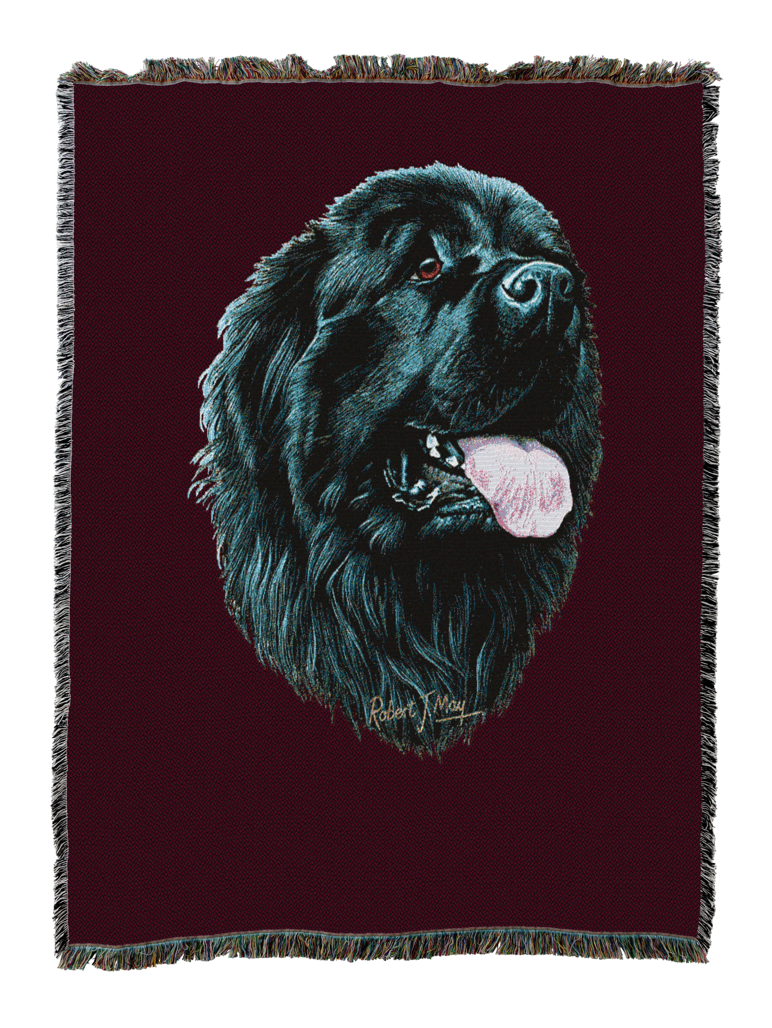 Newfoundland Blanket Red