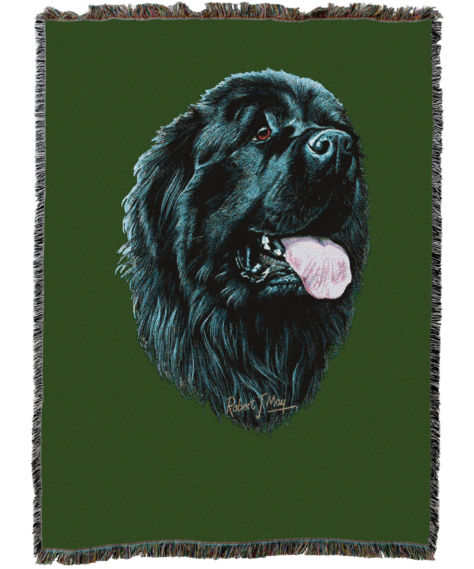 Newfoundland Blanket Green
