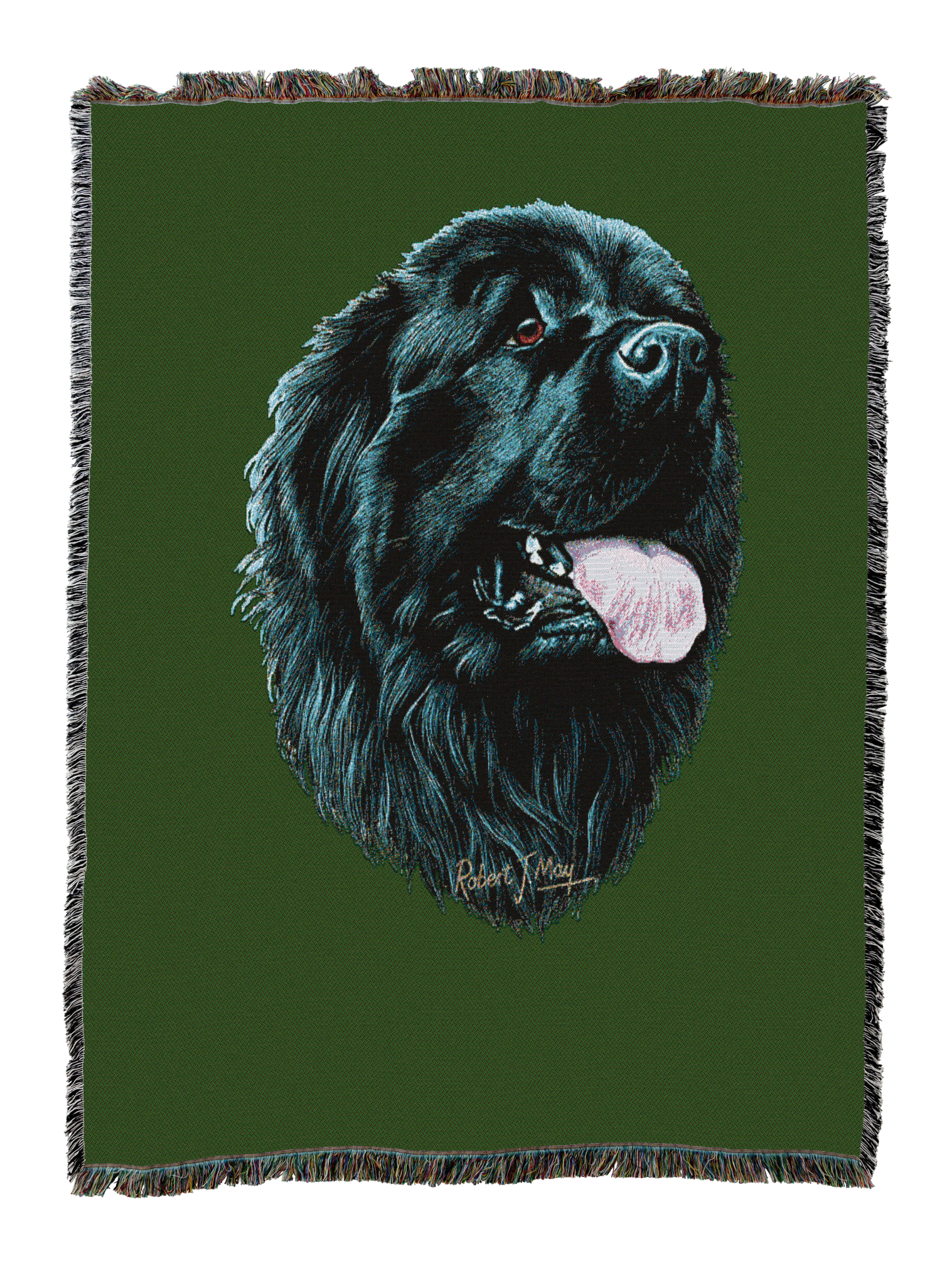 Newfoundland Blanket Green