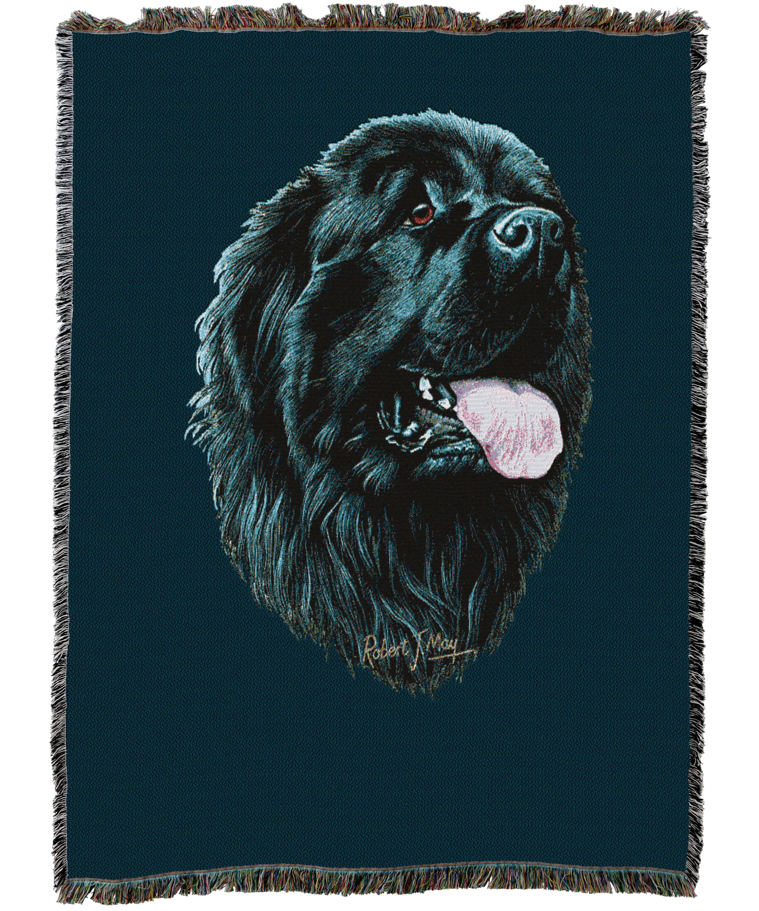 Newfoundland Blanket Blue