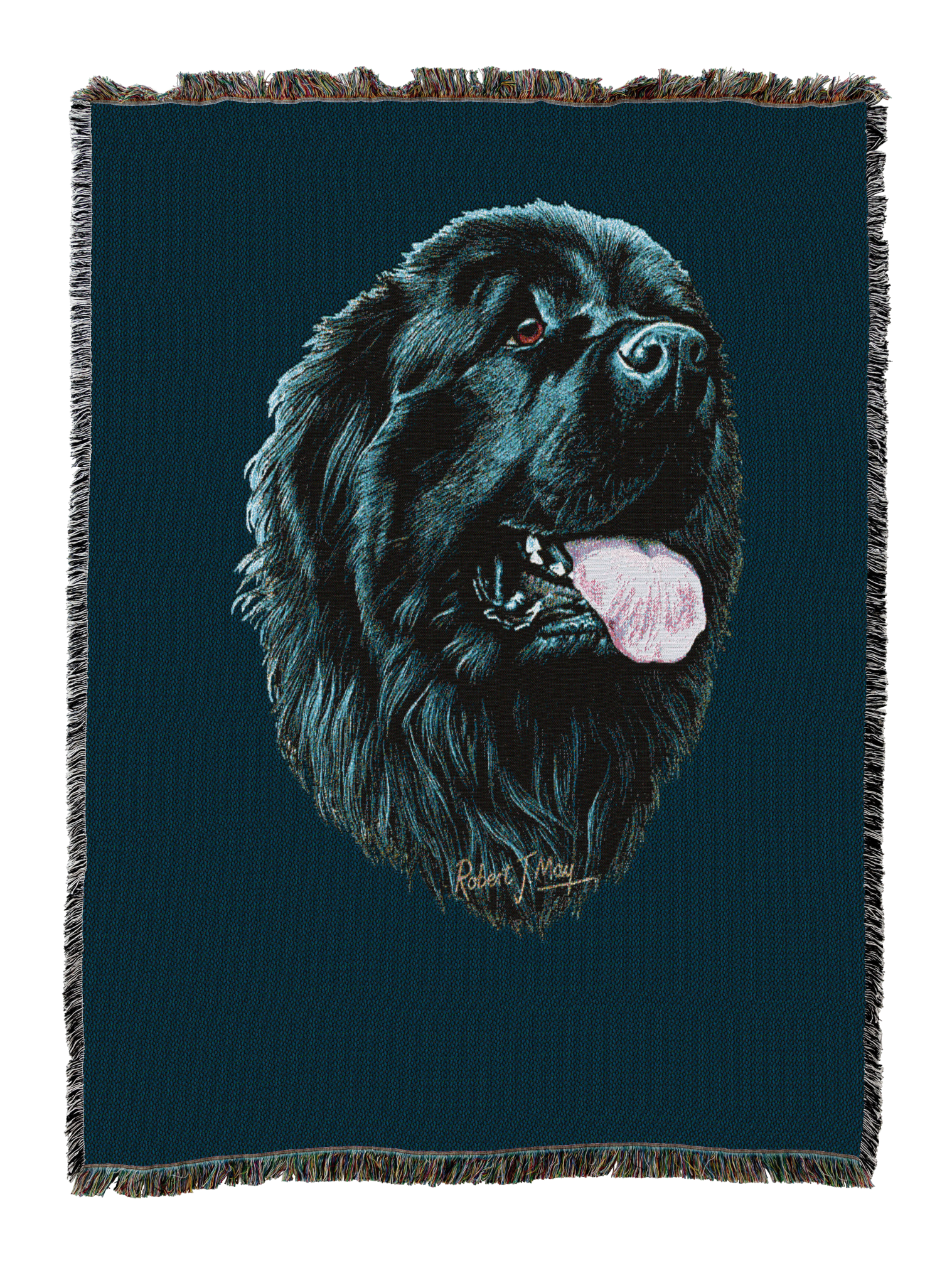 Newfoundland Blanket Blue