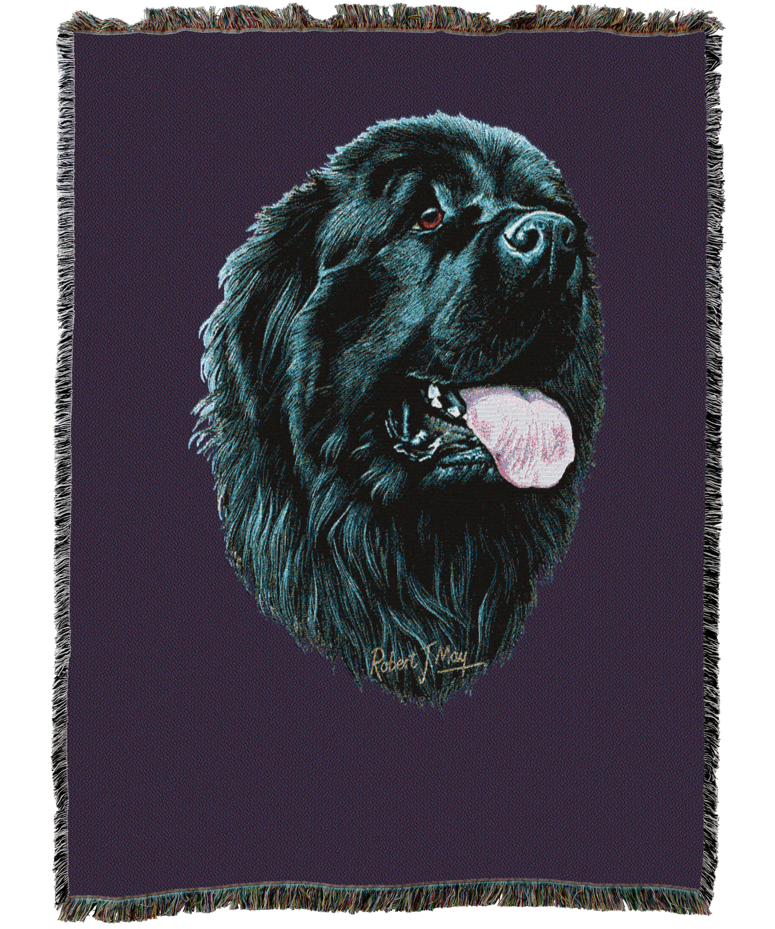 Newfoundland Blanket Purple
