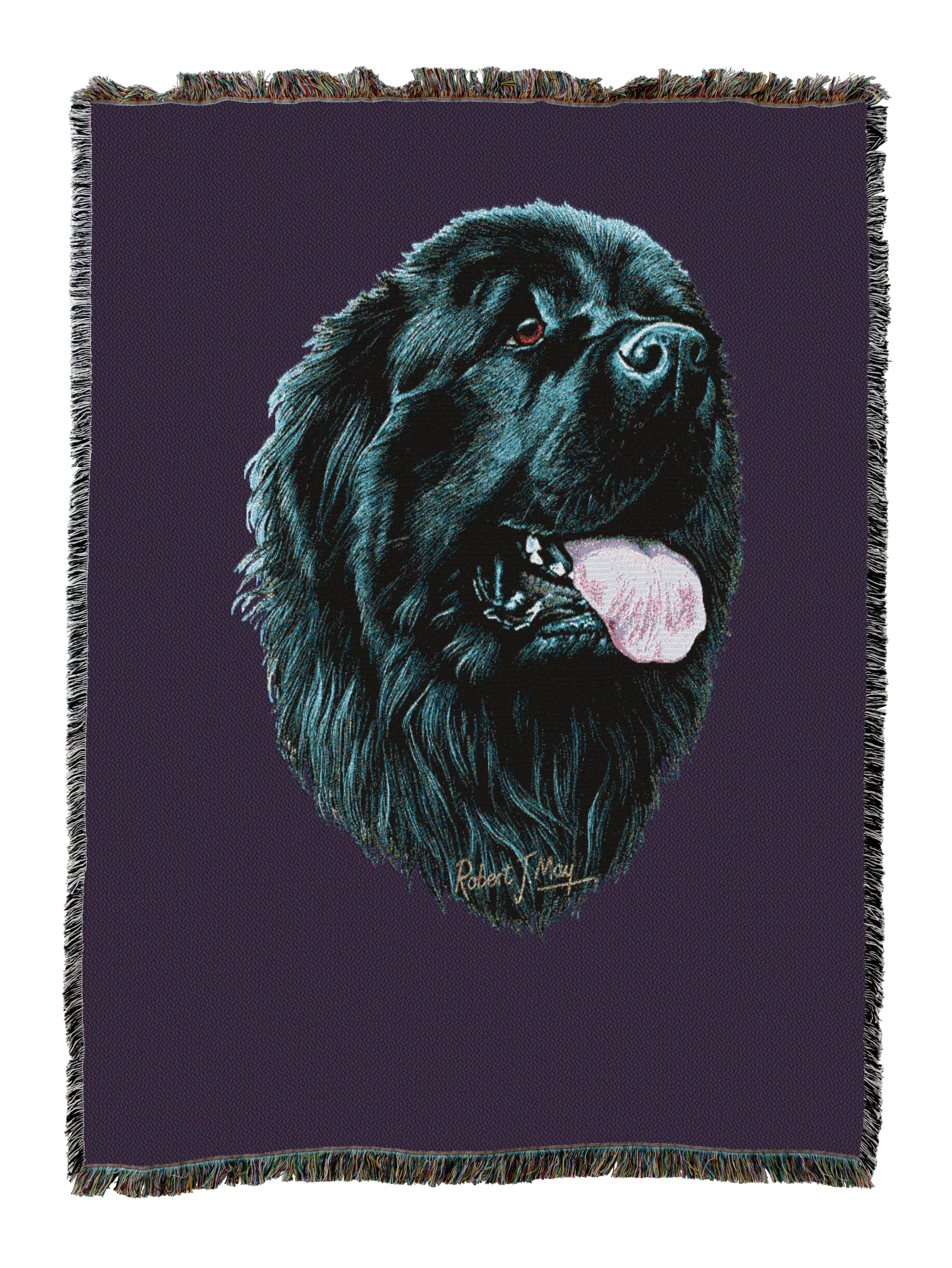 Newfoundland Blanket Purple