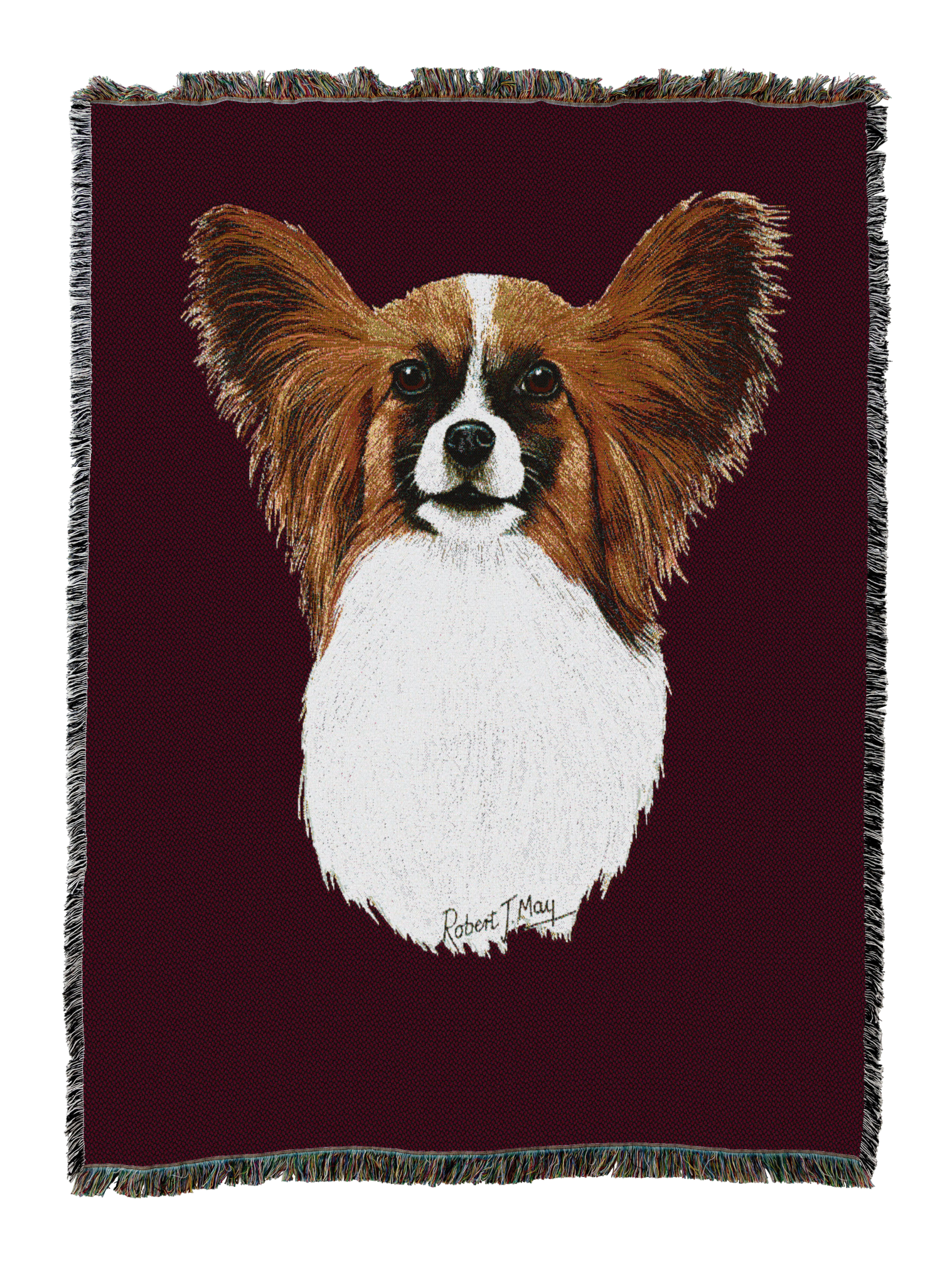 Papillion Blanket Red