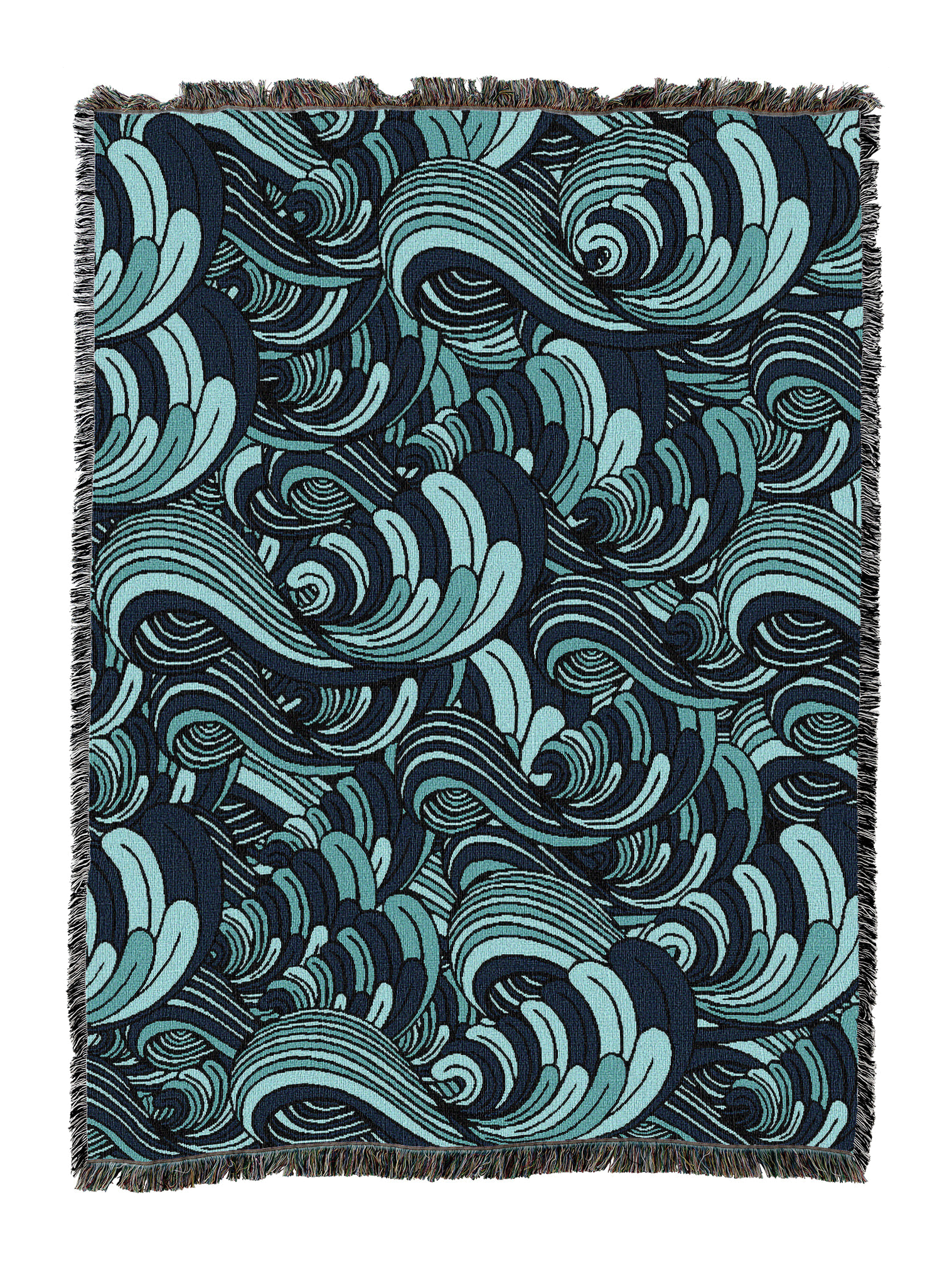 Serene Waves Blanket