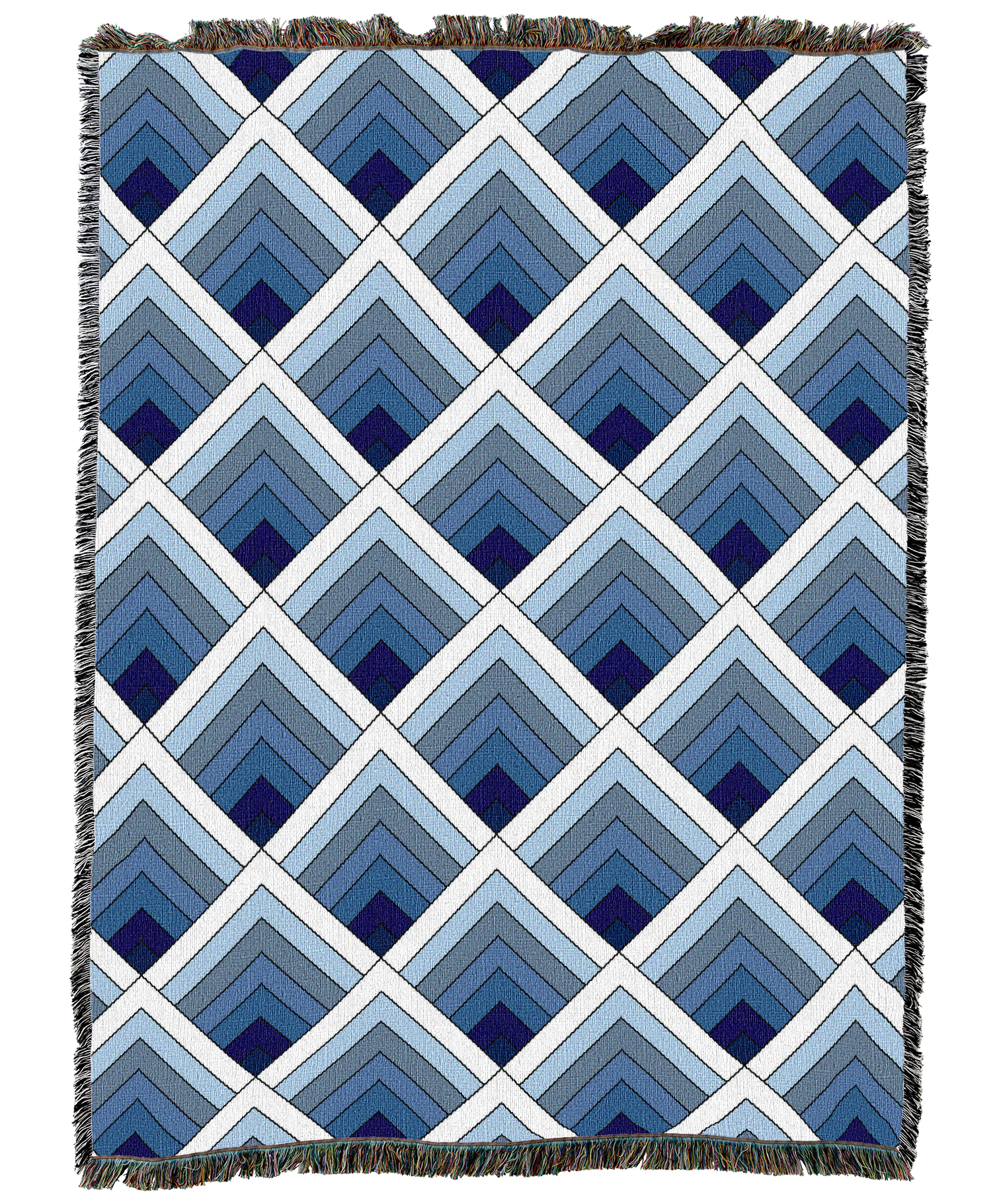 Log Cabin Window Blanket
